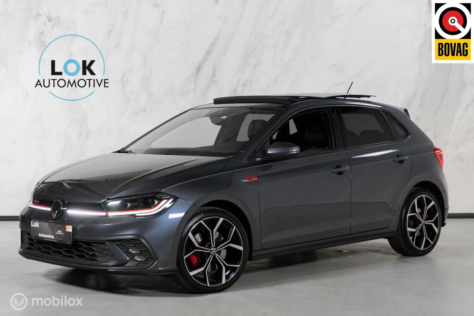 Volkswagen Polo GTI 2.0 TSI PANO|ACC|IQLIGHT|CAMERA|BEATS Gris - 1