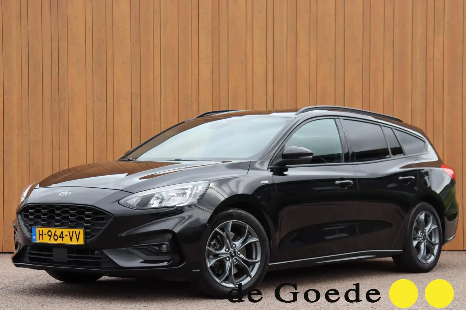 Ford Focus Wagon 1.0 EcoBoost ST Line Business org. NL-auto Zwart - 1