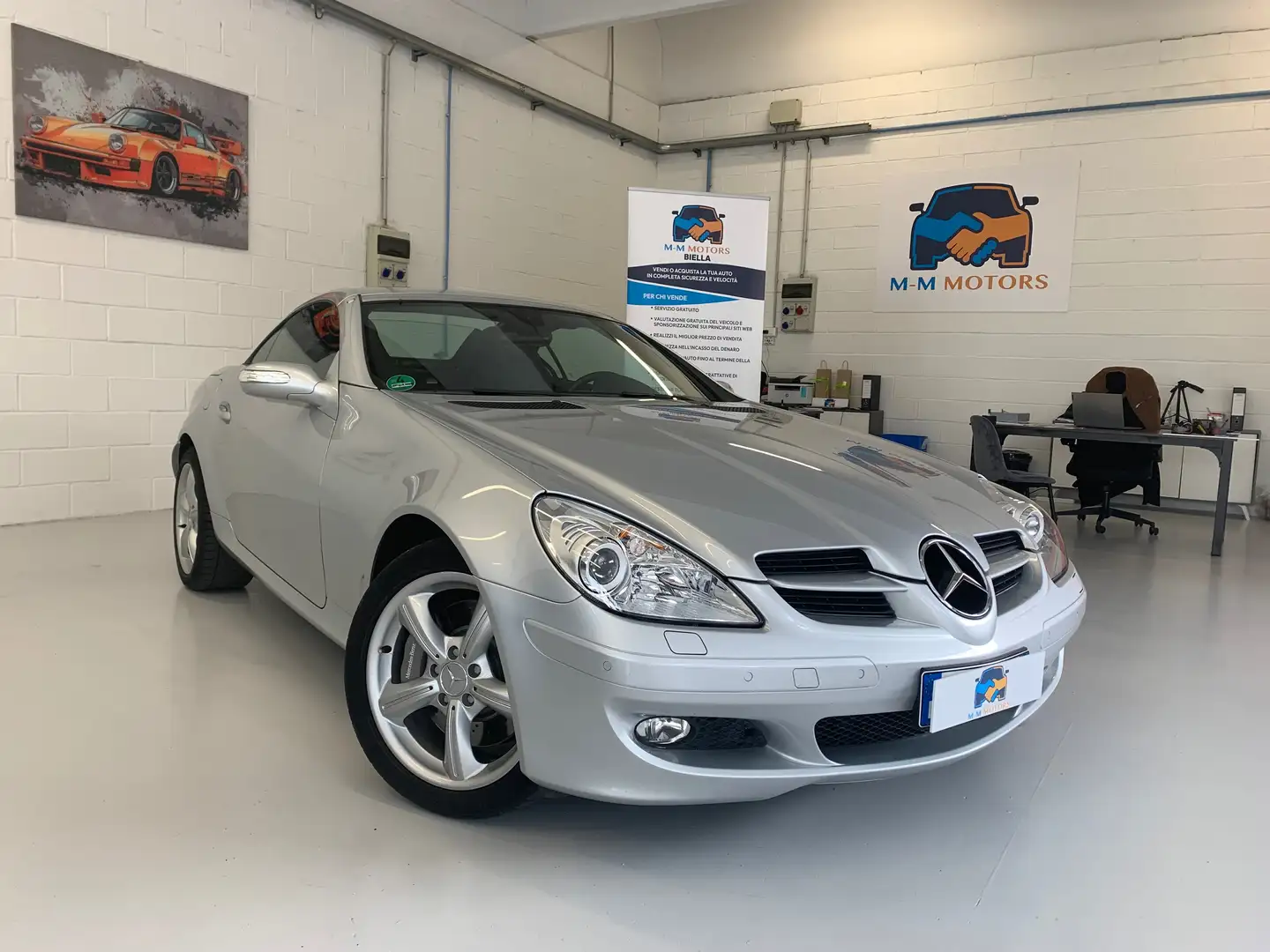 Mercedes-Benz SLK 350 SLK 350 V6 iscritta ASI targa ORO Argento - 1