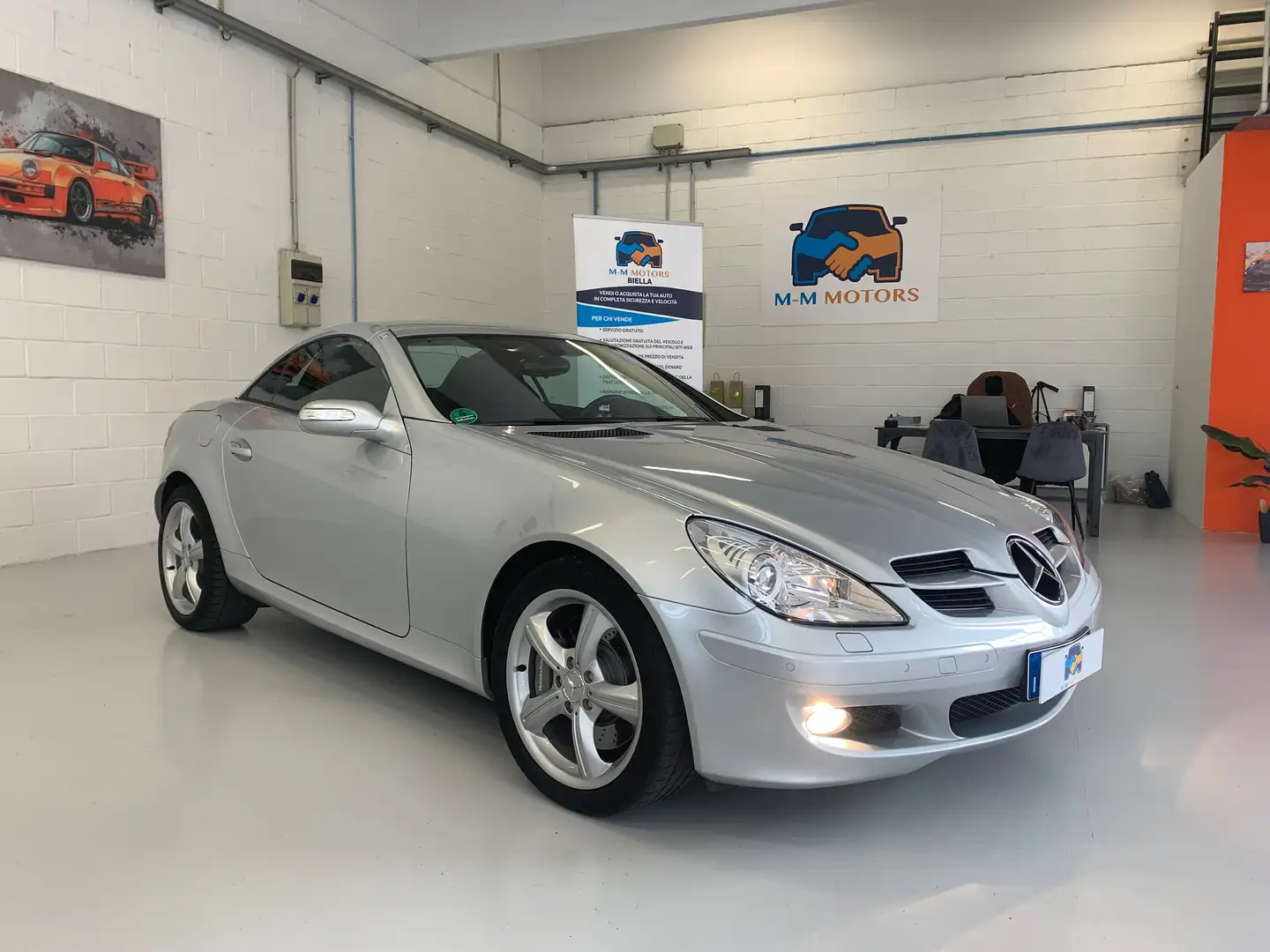 Mercedes-Benz SLK 350 SLK 350 V6 iscritta ASI targa ORO Argento - 2