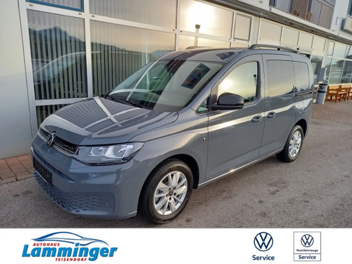 Volkswagen Caddy Life NAVI RFK SHZ GRA CLIMATRONIC Gris - 1