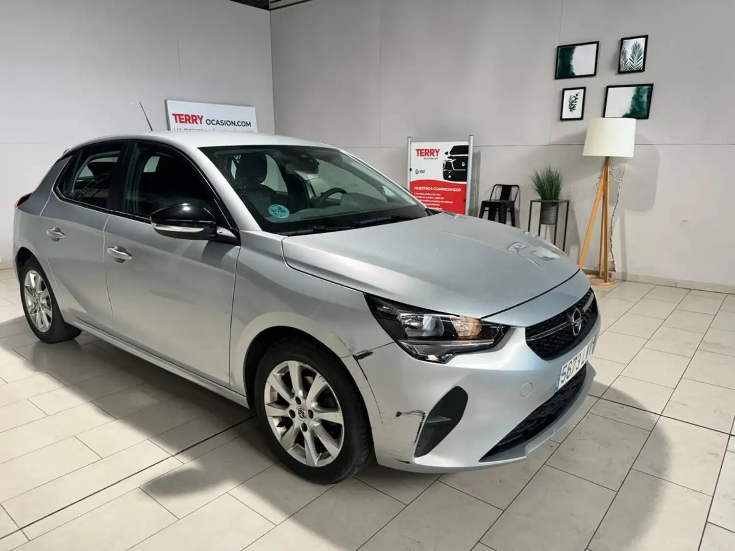 Opel Corsa 1.2 XEL S/S Edition 75 Gris - 1