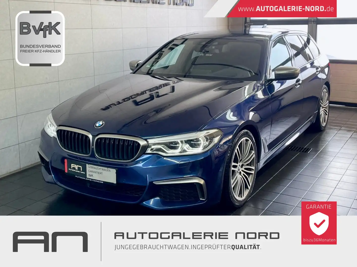 BMW M5 50d xDrive xDrive M-Aerodynamik+Night Vision+AFM P Albastru - 1