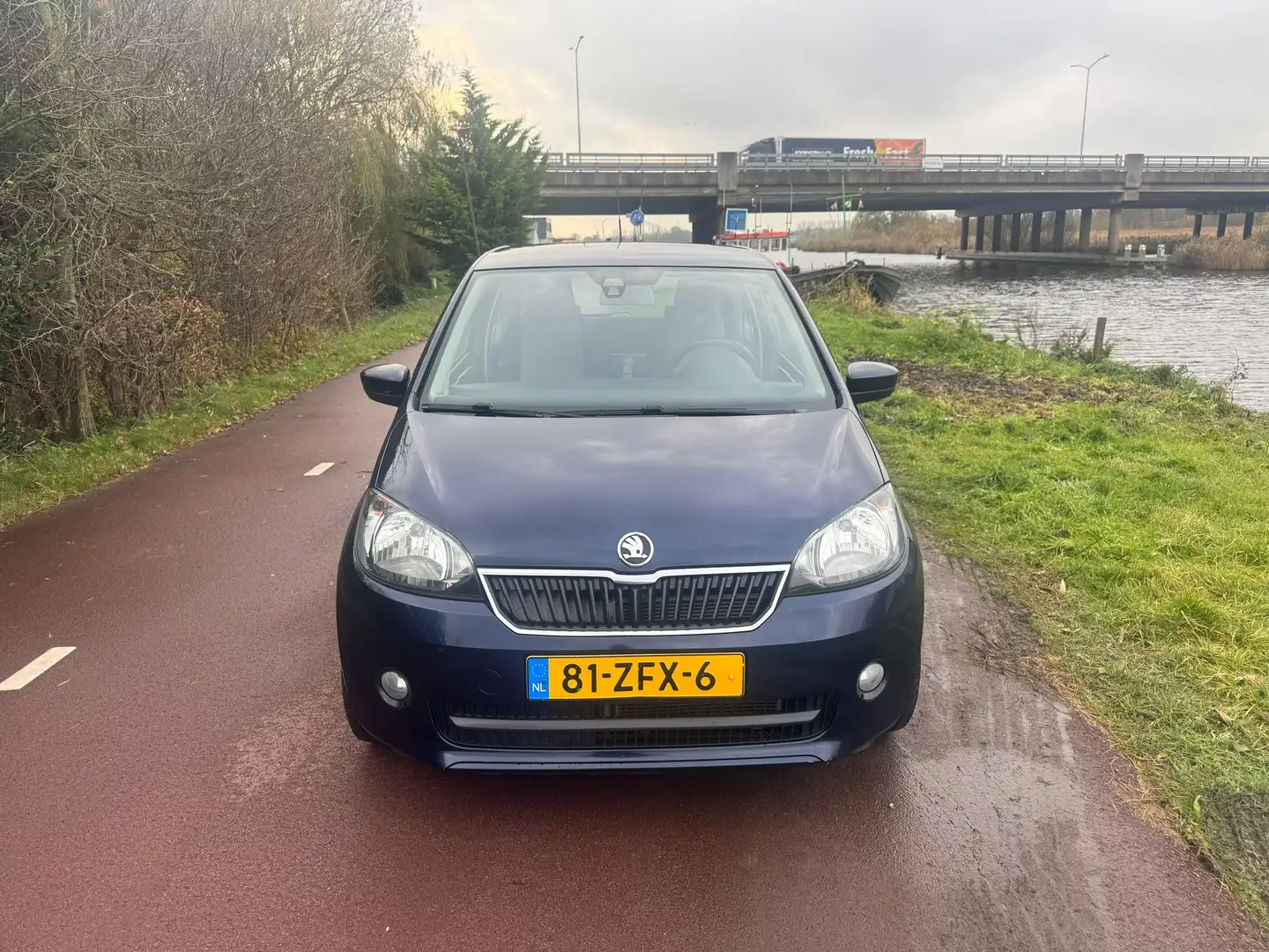 Skoda Citigo 1.0 Greentech Tour|Airco|Cruise|Luxe| Bleu - 2