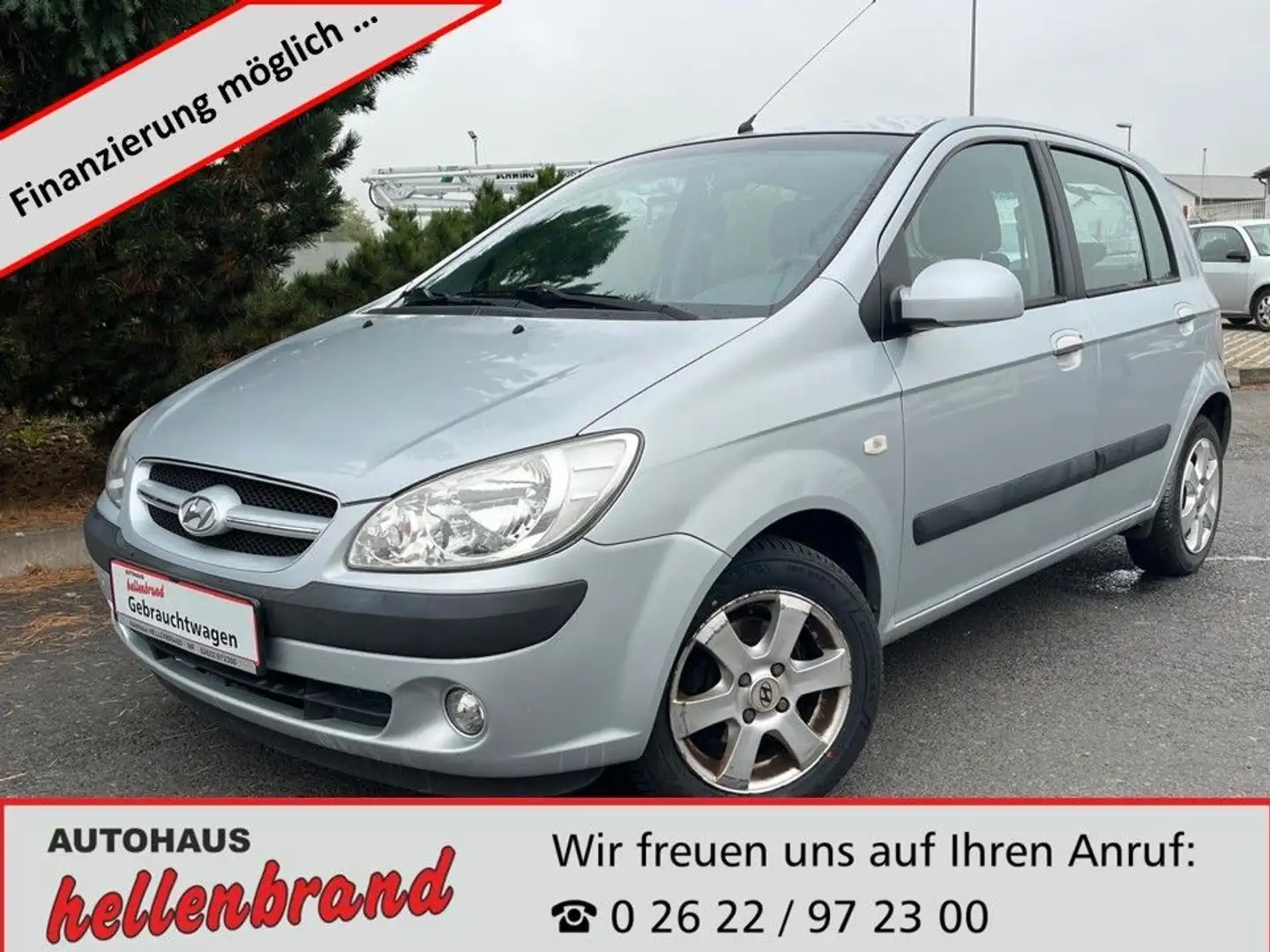 Hyundai Getz 1.4 GLS Silber - 1