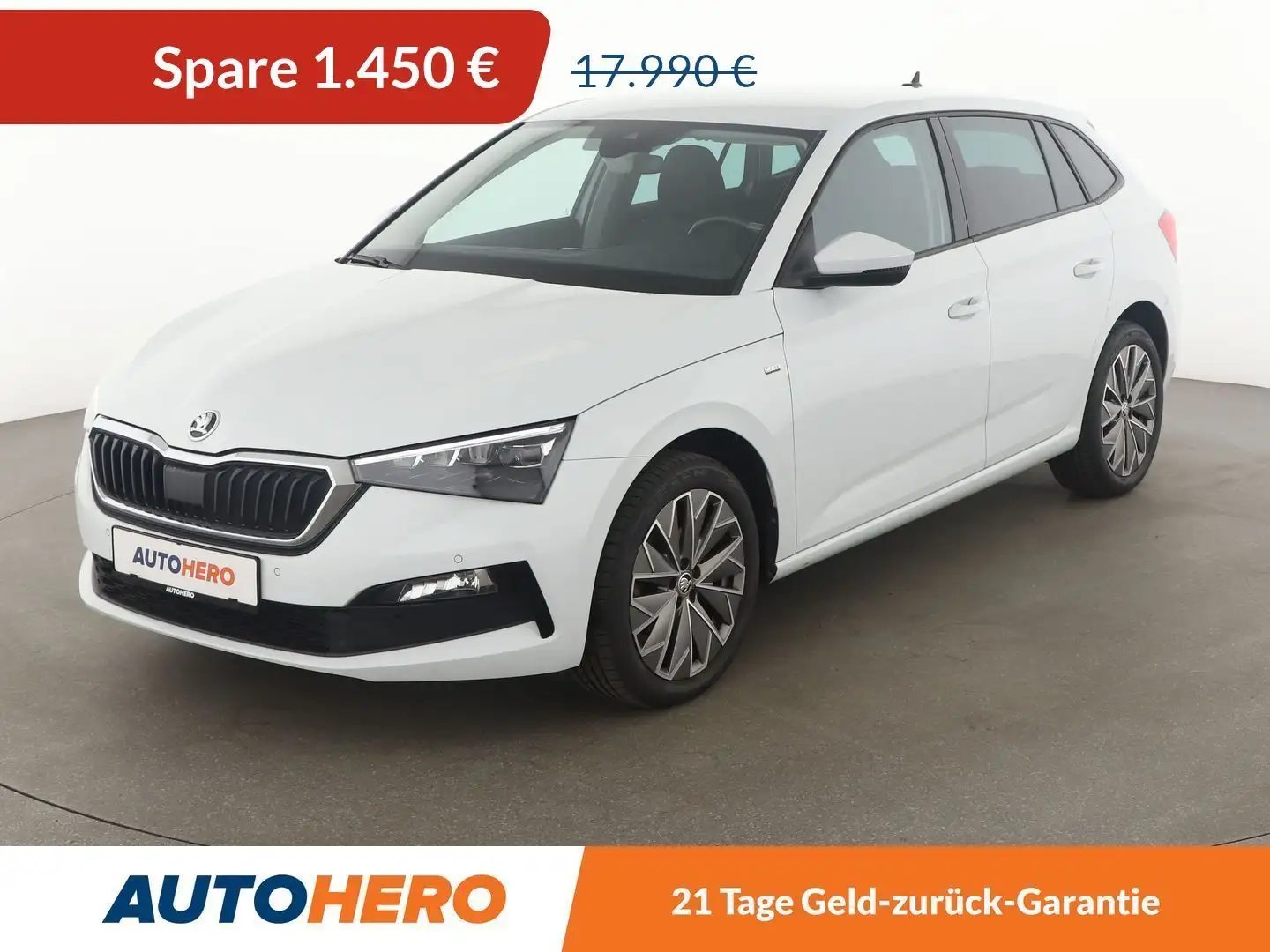 Skoda Scala 1.0 TSI Clever *NAVI*LED*TEMPO*CAM*PDC*SHZ* Weiß - 1