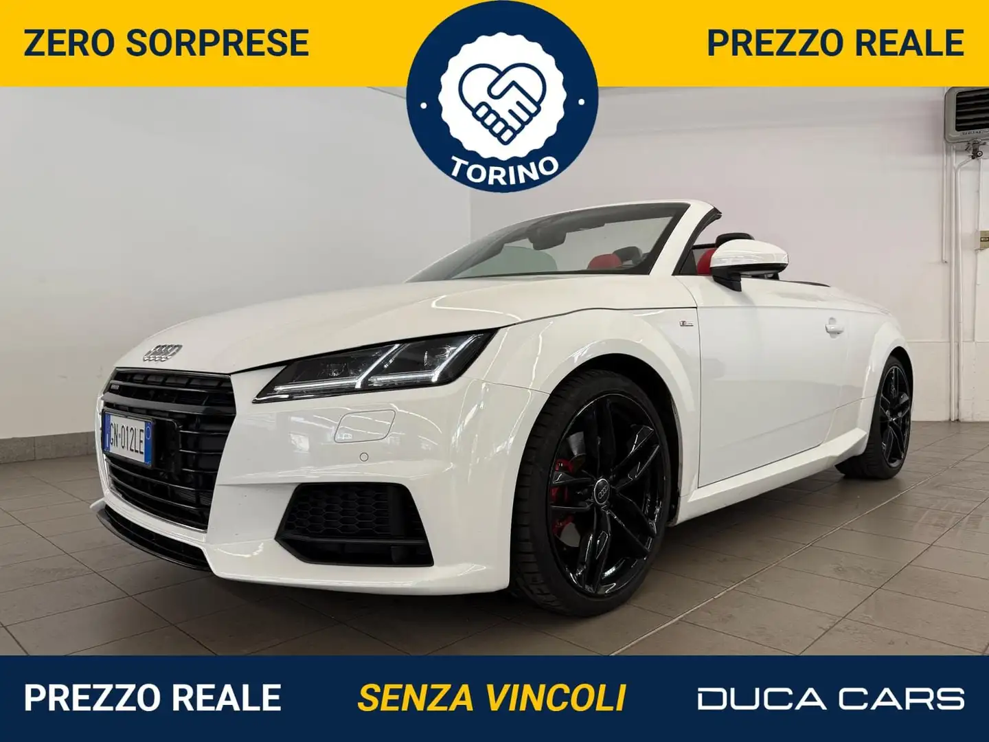 Audi TT TT Roadster 2.0 TDI ultra S line Blanco - 1
