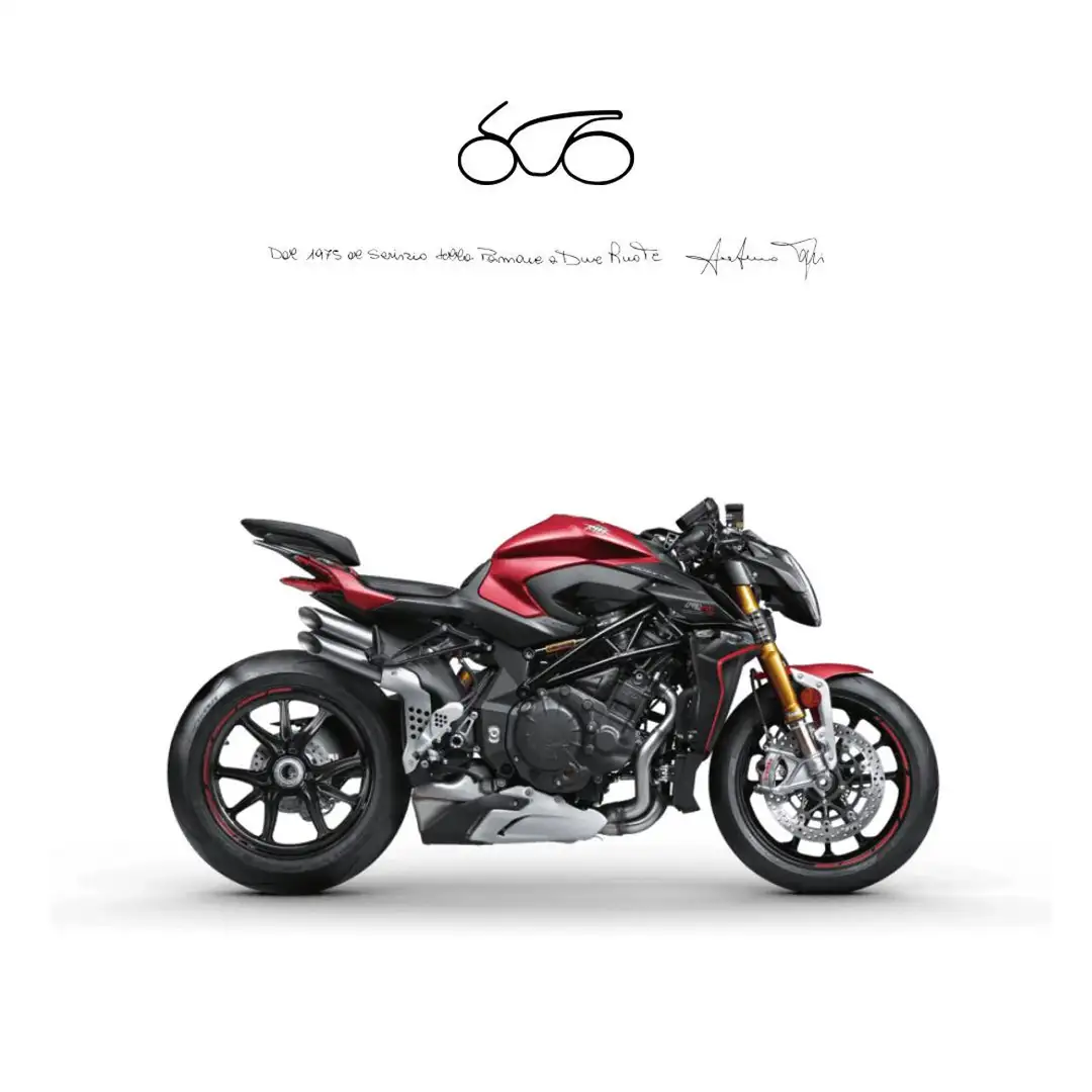 MV Agusta Brutale BRUTALE 1000 RR Czerwony - 1