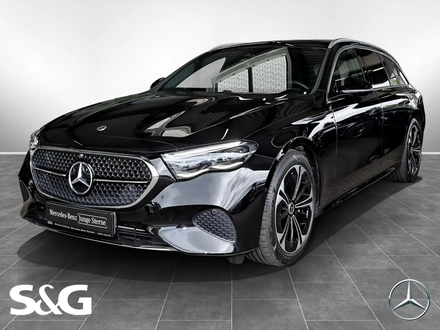 Mercedes-Benz E 300 e T Avantgarde 360°+DIGITALLIGHT+19 ZOLL Schwarz - 1