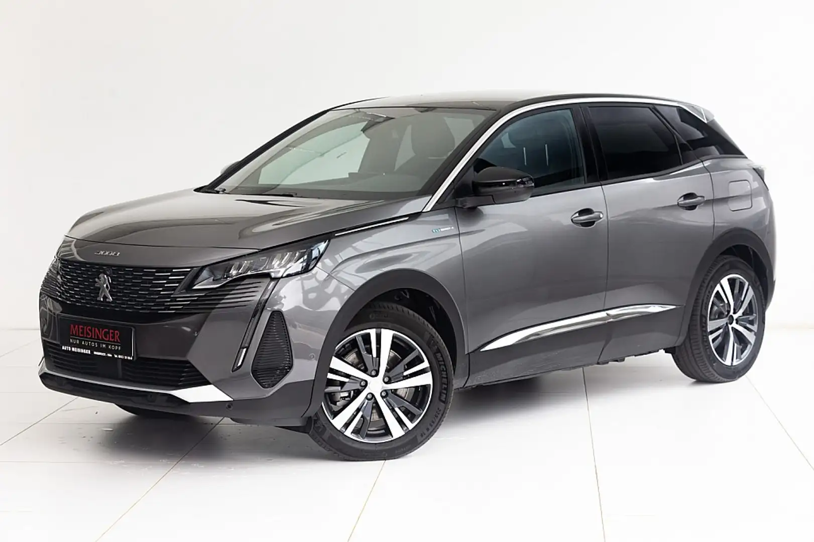 Peugeot 3008 Hybrid 300 e-EAT8 Allure Aut. Grau - 1