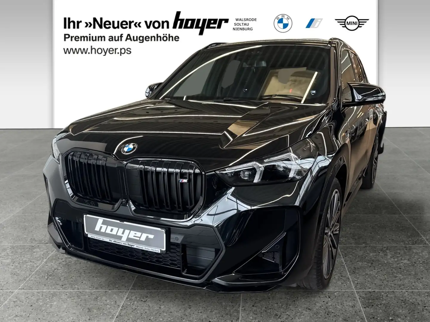 BMW X1 M35i xDrive M Sportpaket Pro AHK HUD LED DAB Zwart - 2