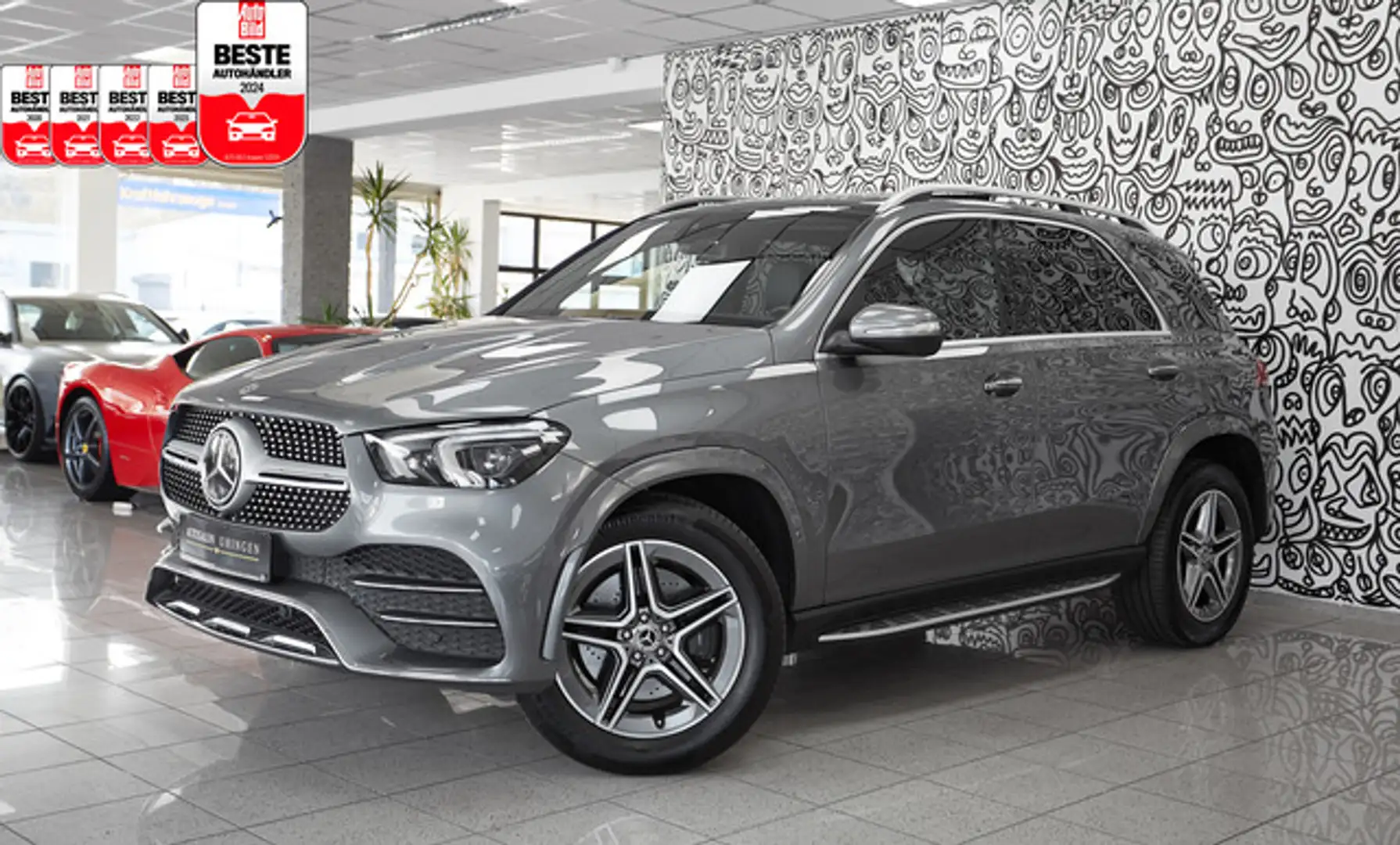 Mercedes-Benz GLE 350 d 3x AMG SPORT*WIDE*LUFT*PANO*HUD*VOLL* Gris - 1