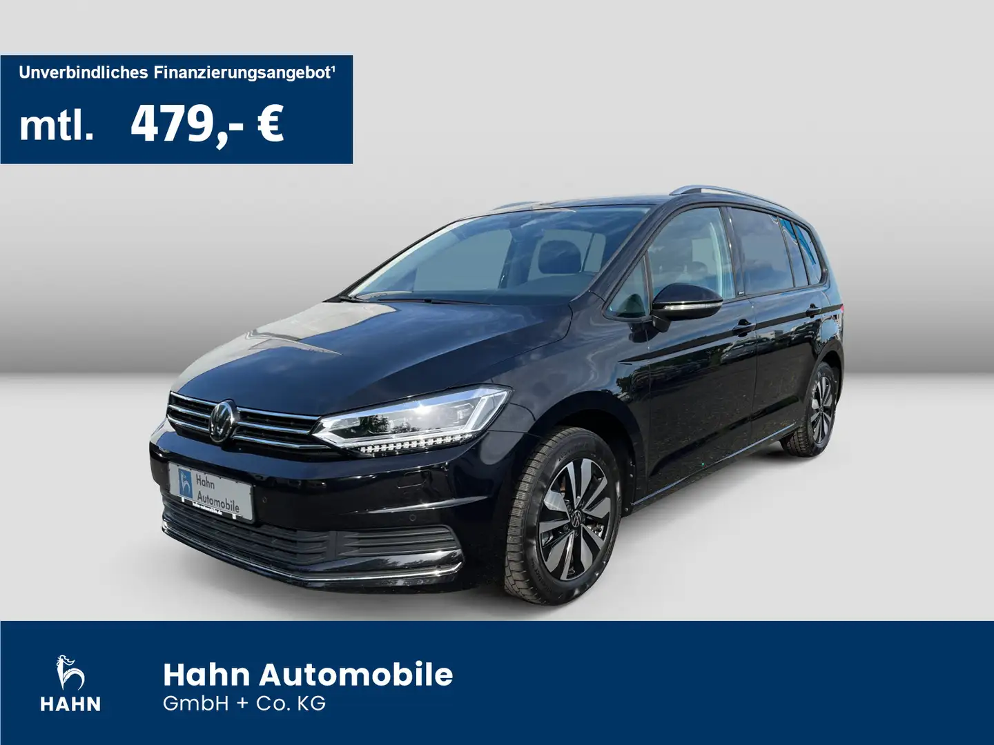 Volkswagen Touran Move 1.5TSI DSG LED AHK Kamera 7. Sitzer Schwarz - 1