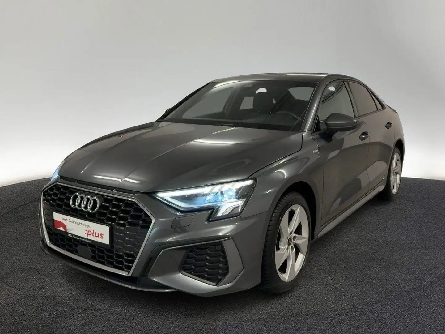 Audi A3 S line 35 TFSI S tr. PDC LED NAVI Gris - 2