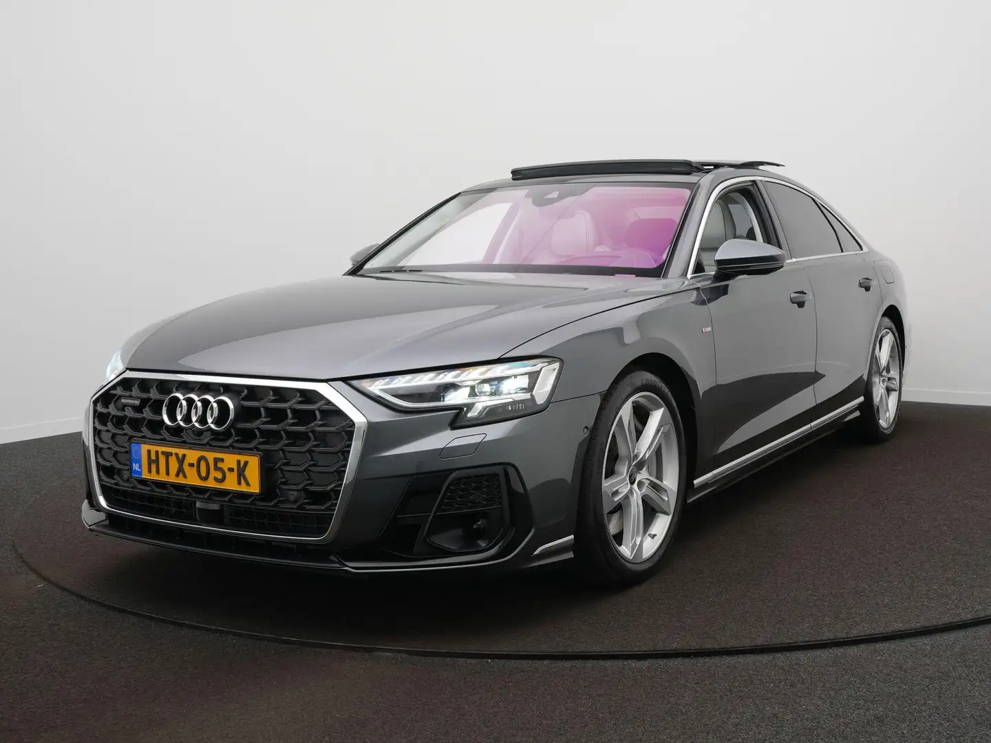 Audi A8 60 TFSI e quattro S-Line | ACANTARA HEMEL | VIERWI Grijs - 1