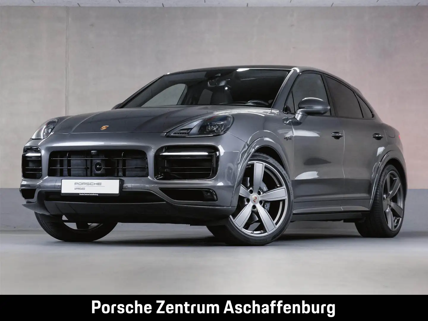 Porsche Cayenne E-Hybrid Coupé Sport Design Paket Szary - 1