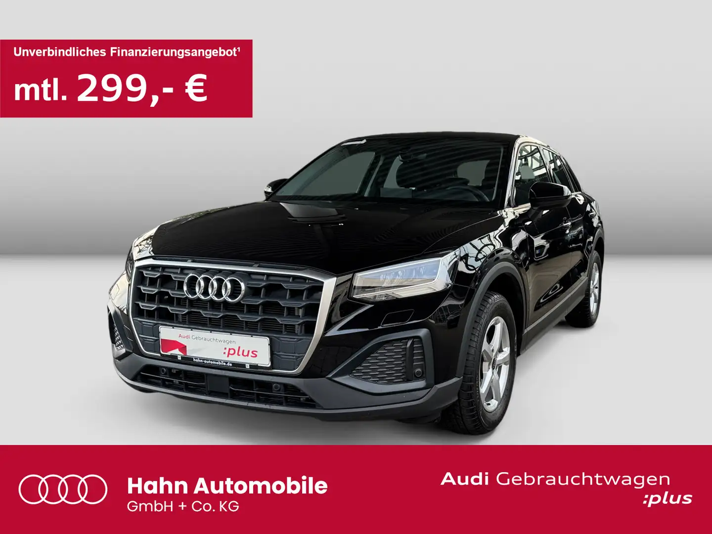 Audi Q2 35TFSI S-Trc CAM LED Sitzh GRA Schwarz - 1