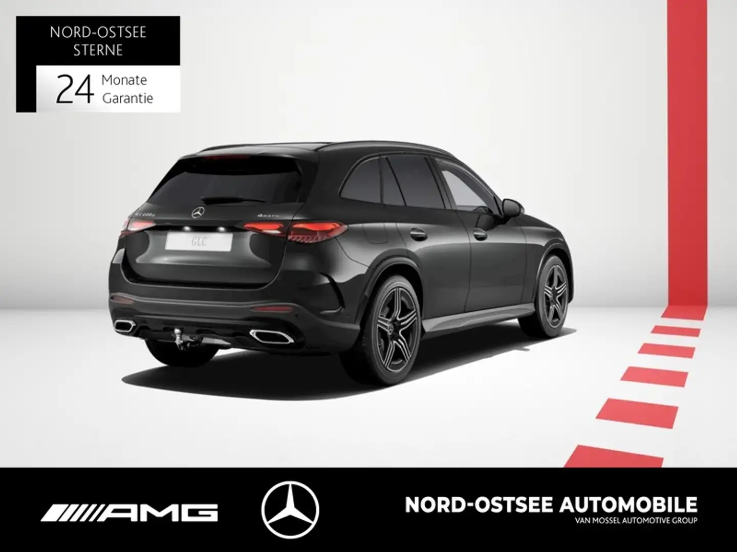 Mercedes-Benz GLC 220 d 4M AMG DISTRO PANO 360° AHK SITZHZG Grau - 2