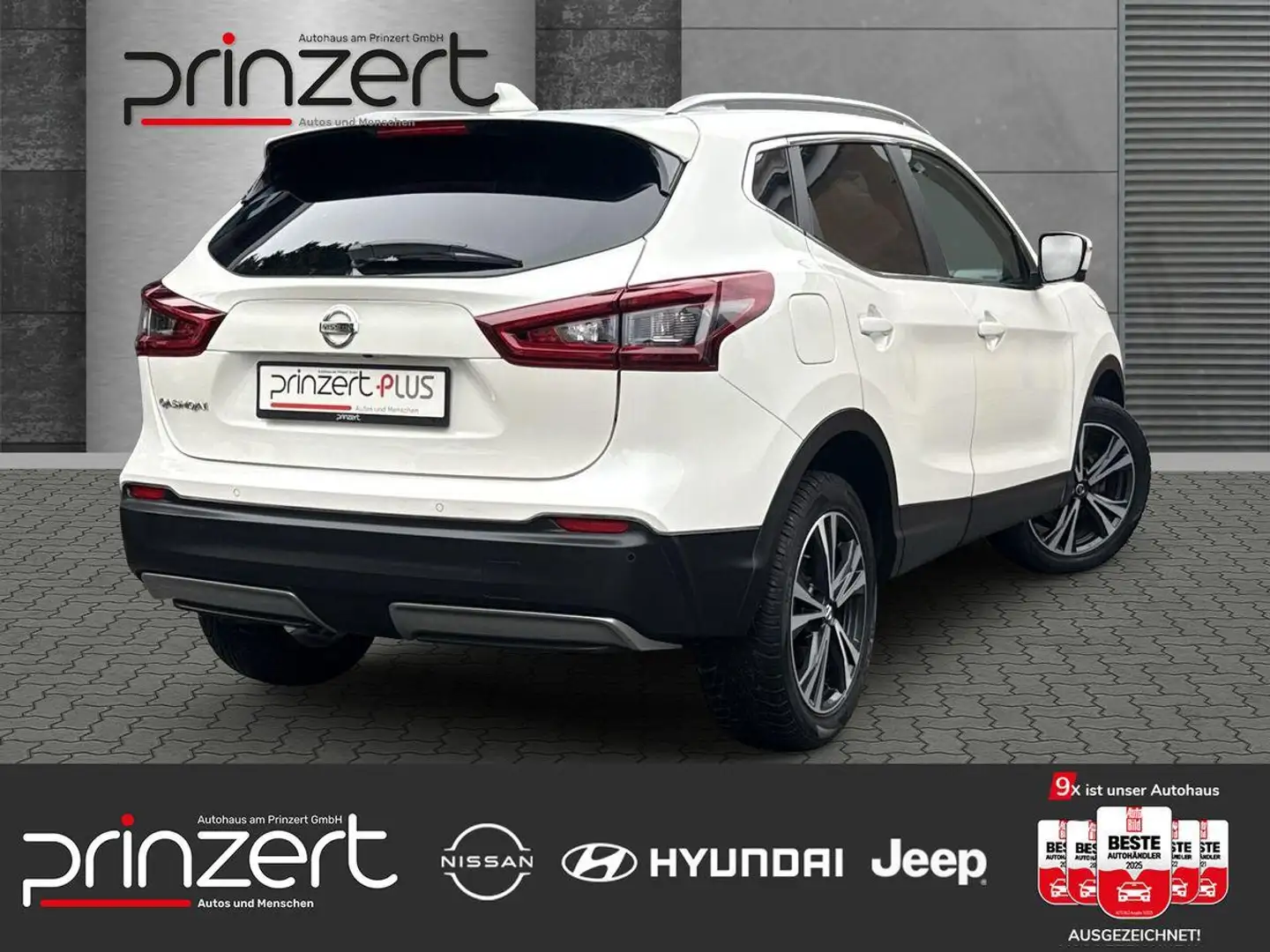 Nissan Qashqai 1.3 DIG-T DCT "N-Connecta" PGD*Winter-Paket* Weiß - 2