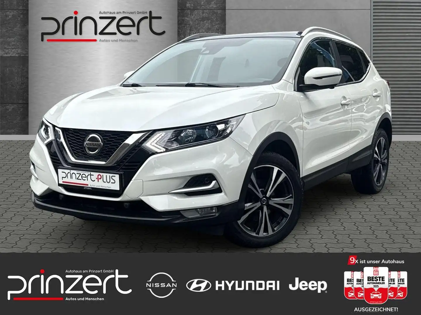 Nissan Qashqai 1.3 DIG-T DCT "N-Connecta" PGD*Winter-Paket* Weiß - 1