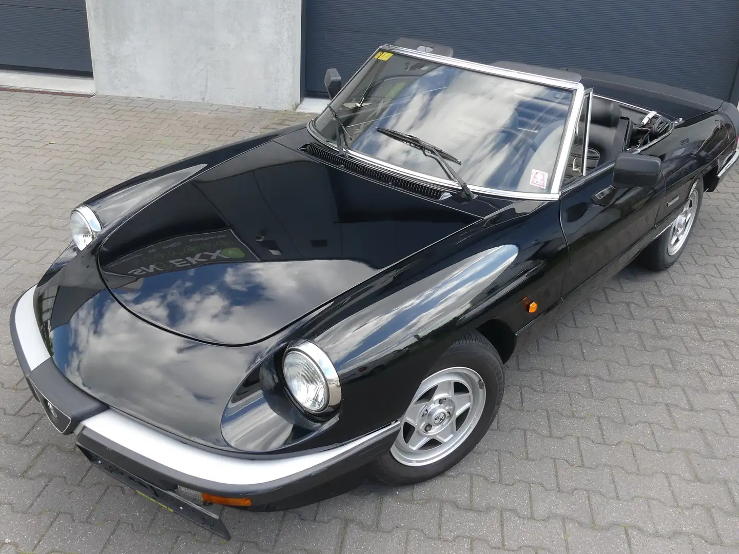 Alfa Romeo Spider Series III Aerodynamica 1600 Noir - 2