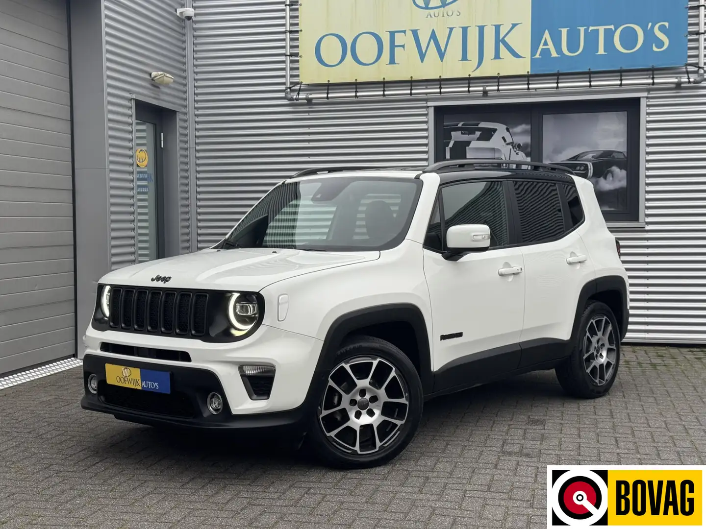 Jeep Renegade 1.0T S Clima Navi Leder CarPlay Led Blanco - 1