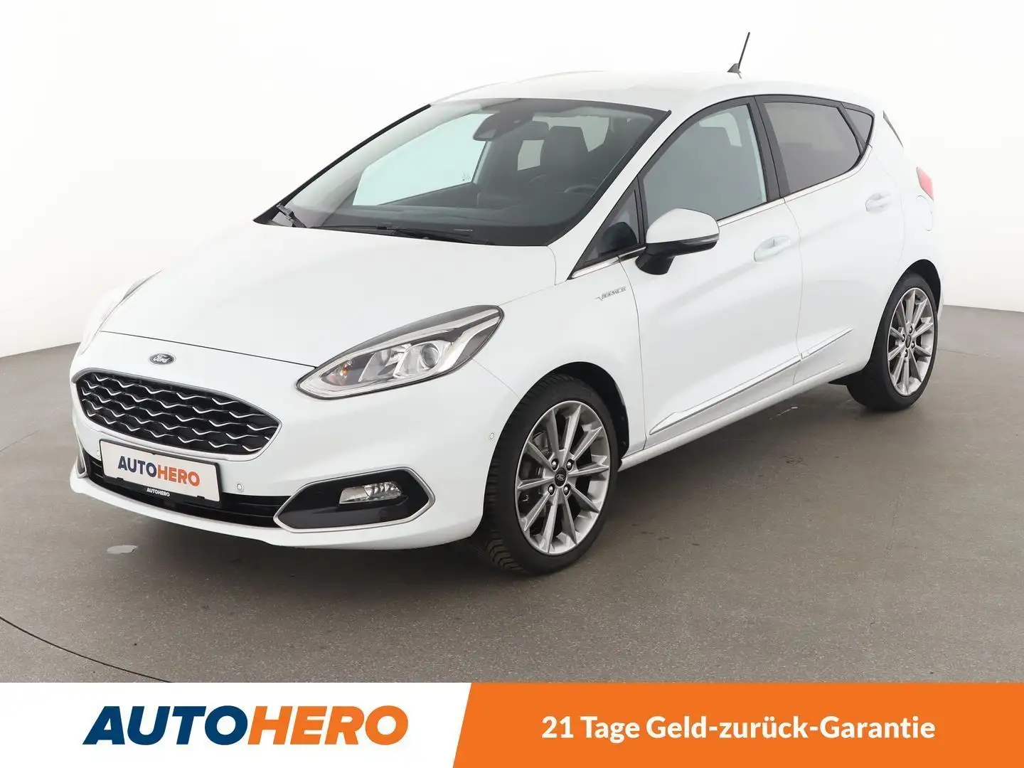 Ford Fiesta 1.5 TDCi Vignale*NAVI*ACC*CAM*PDC*SHZ*KLIMA* Weiß - 1