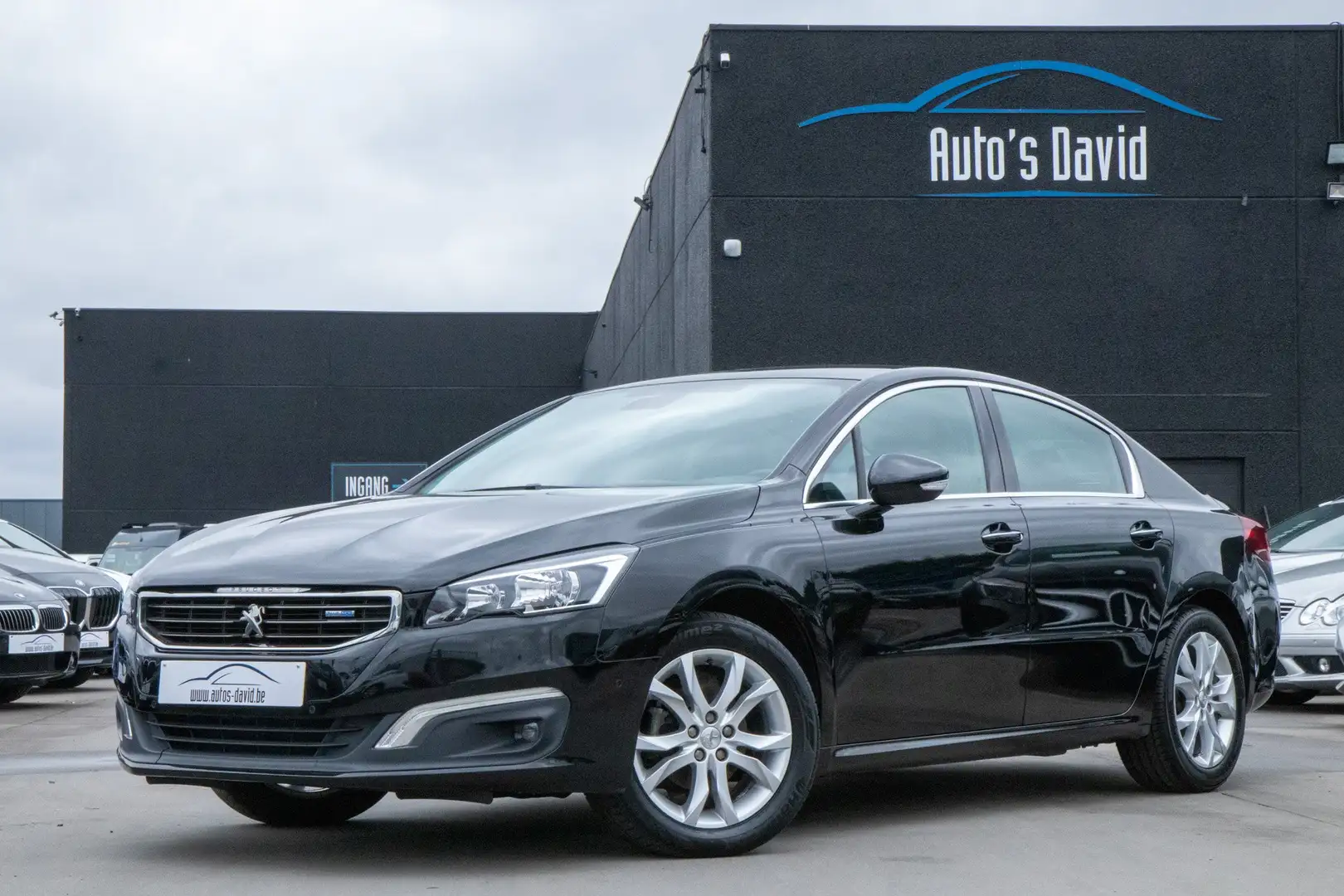 Peugeot 508 508 1.6 BlueHDi / CAMERA / AIRCO / CRUISECONTROL Zwart - 1