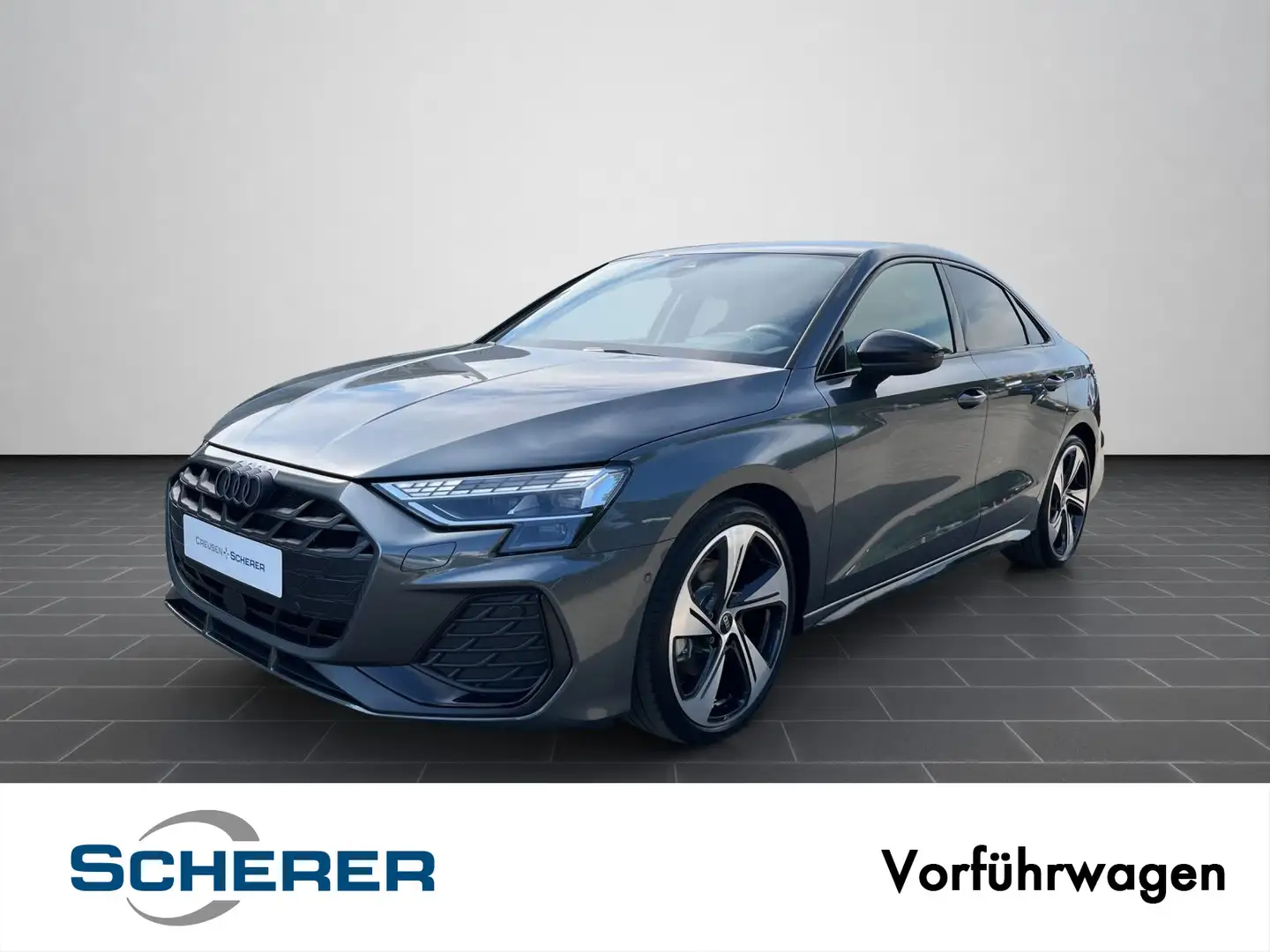 Audi A3 S line 19 Zoll Navi el. Sitze Alcan Grau - 1