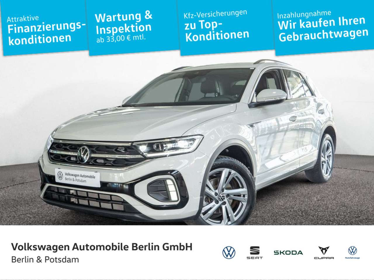 Volkswagen T-Roc 2024 — 1.0 TSI R-Line LED-Plus ParkAssist APP SHZ