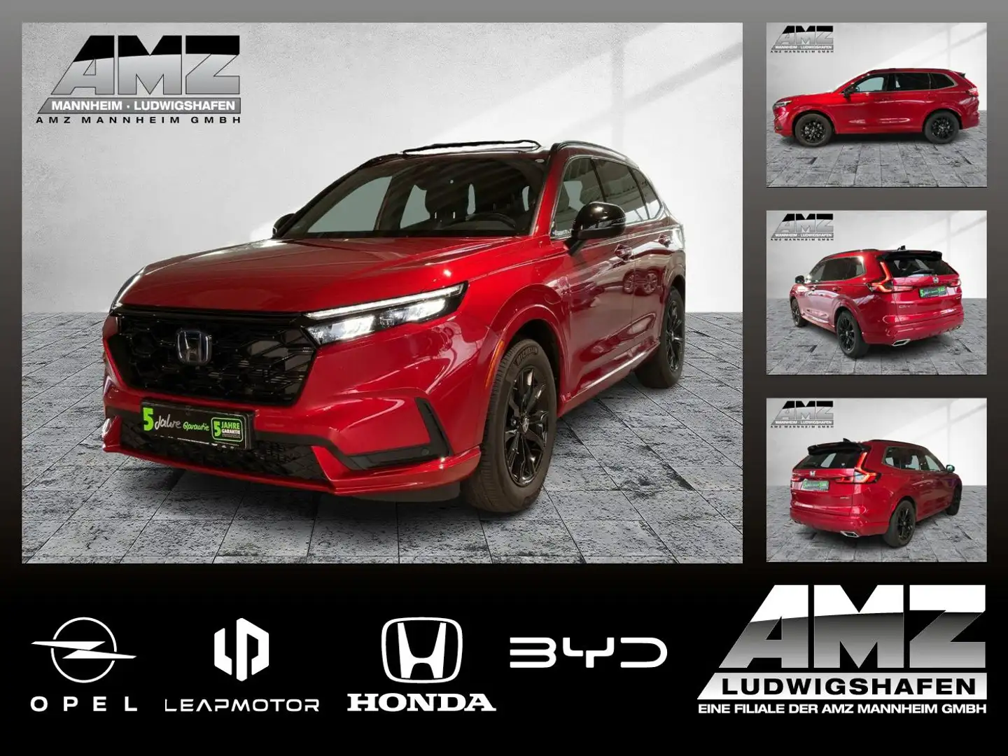 Honda CR-V 2.0 i-MMD e:PHEV Advance Tech ACC+LED+Navi Rot - 1