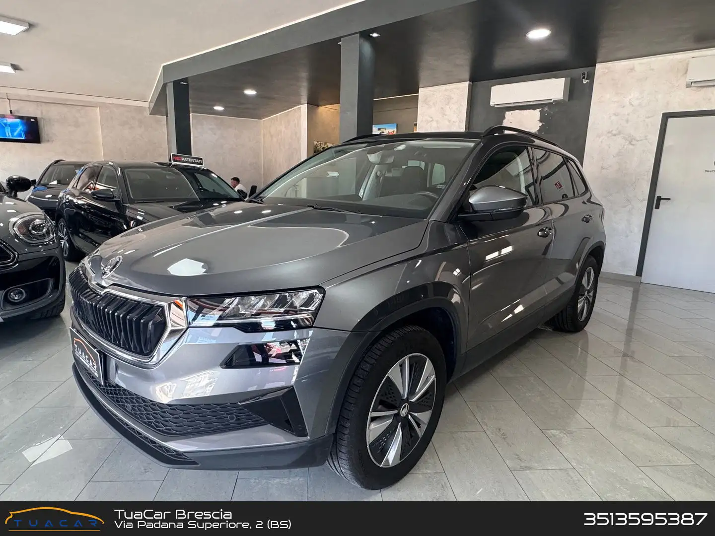 Skoda Karoq 2.0 TDI Style 4x4 Grigio - 1