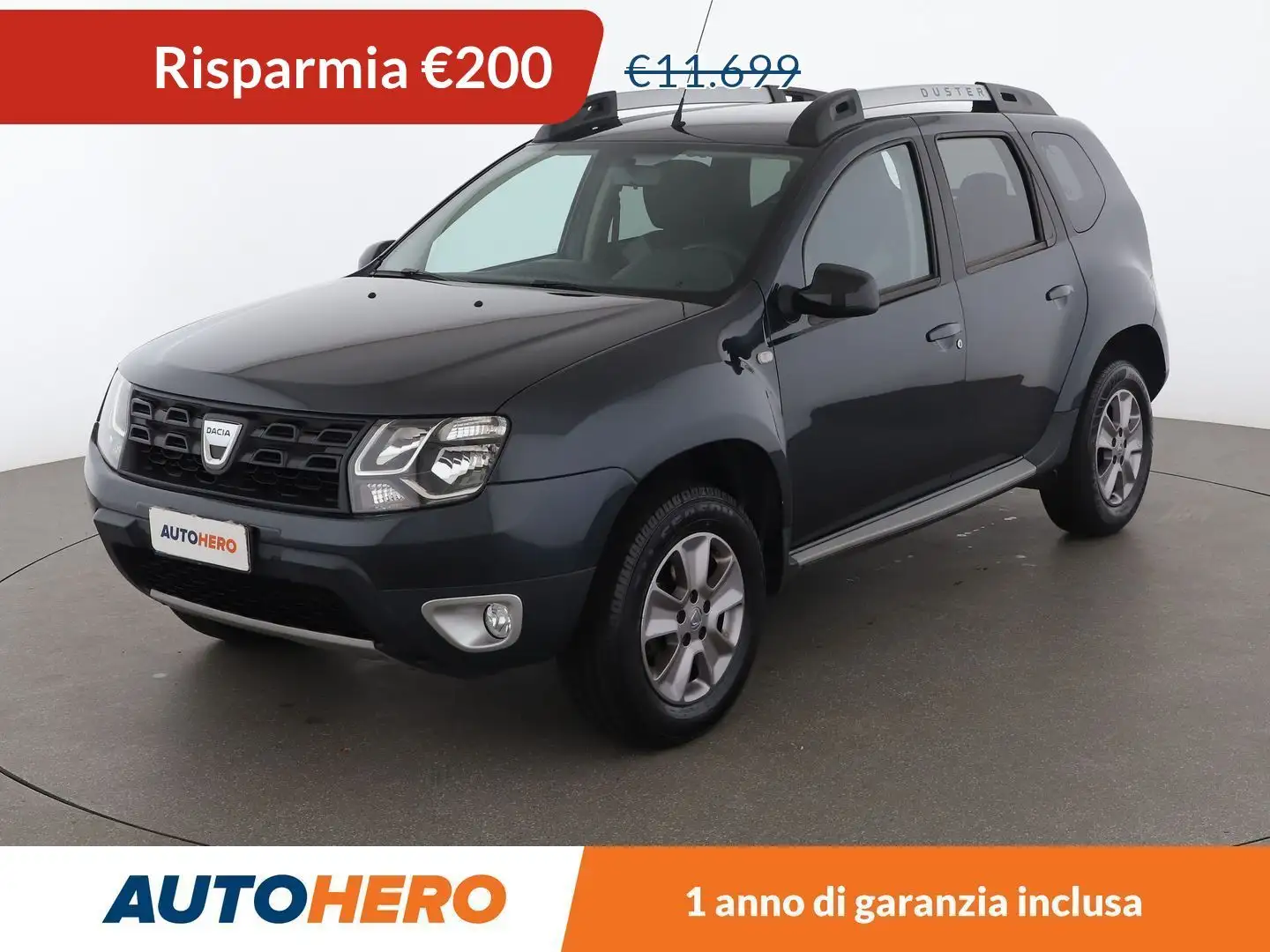 Dacia Duster 1.5 dCi Black Shadow 110 CV  4x4 Grigio - 1