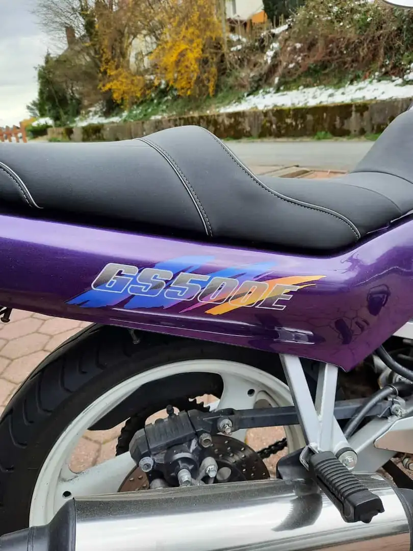 Suzuki GS 500 Violett - 2