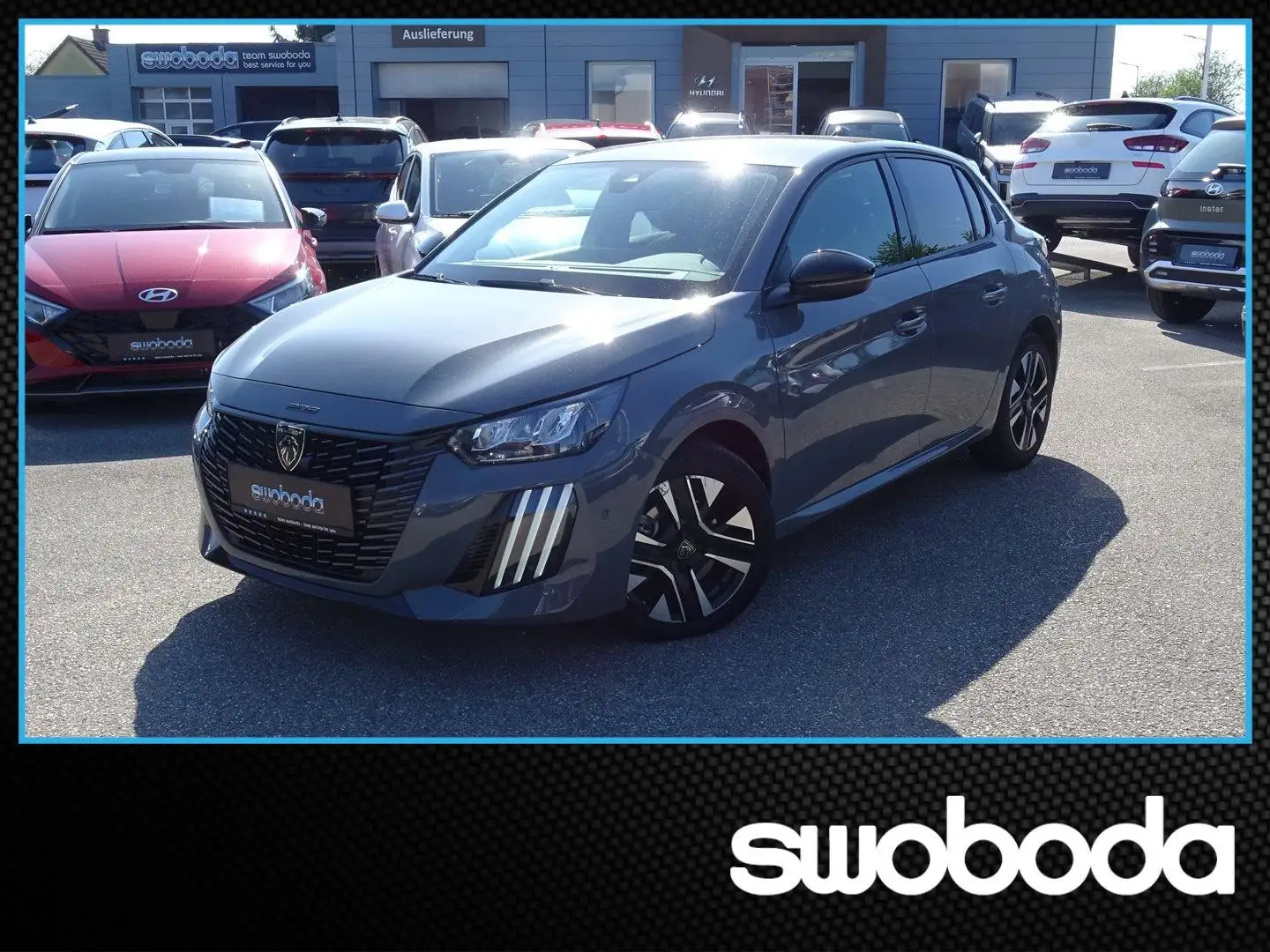 Peugeot 208 PureTech 100 S&S Allure Gris - 1