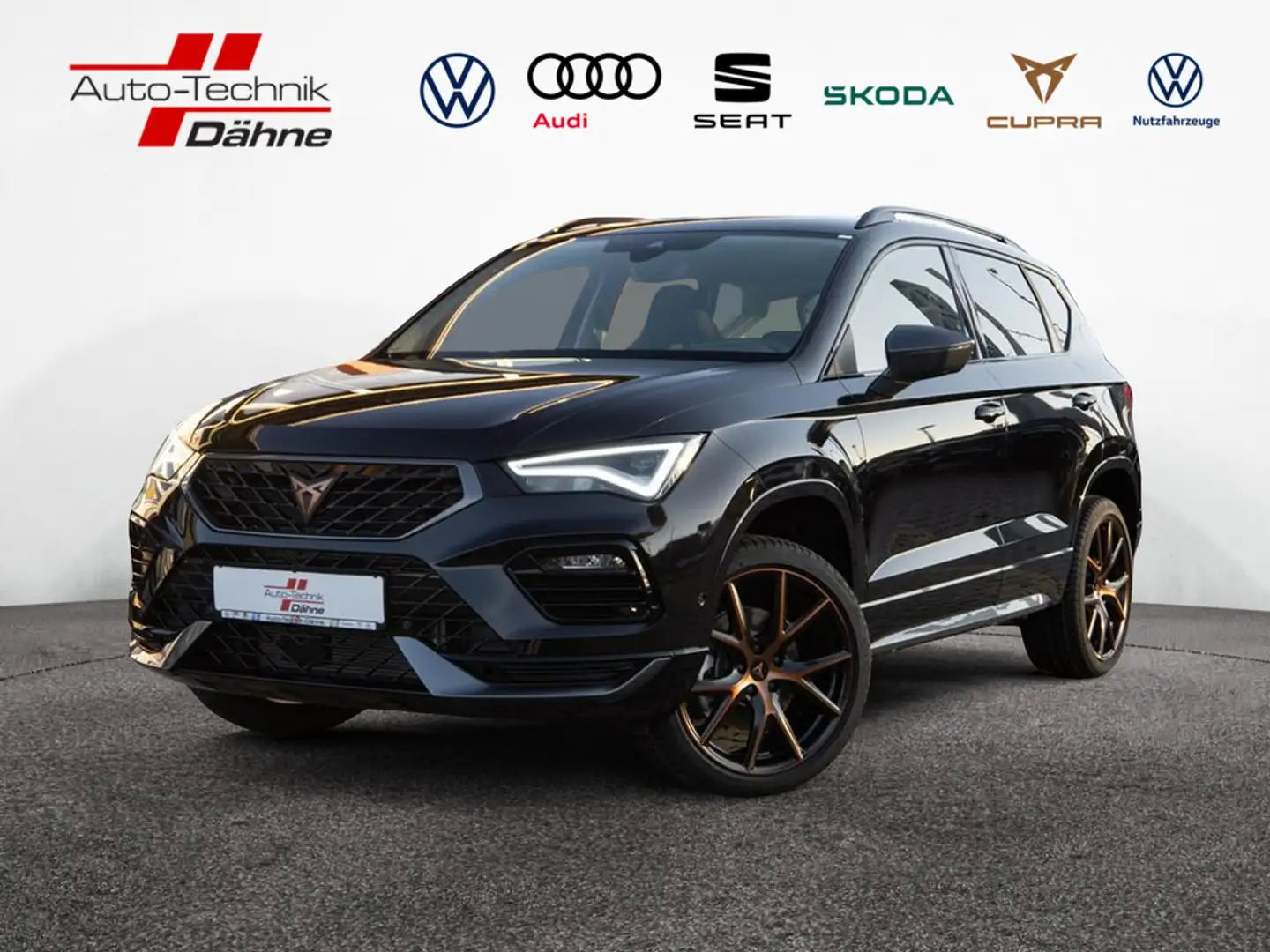 CUPRA Ateca 1.5 TSI KLIMA SHZ NAVI AHK ACC LED Noir - 1