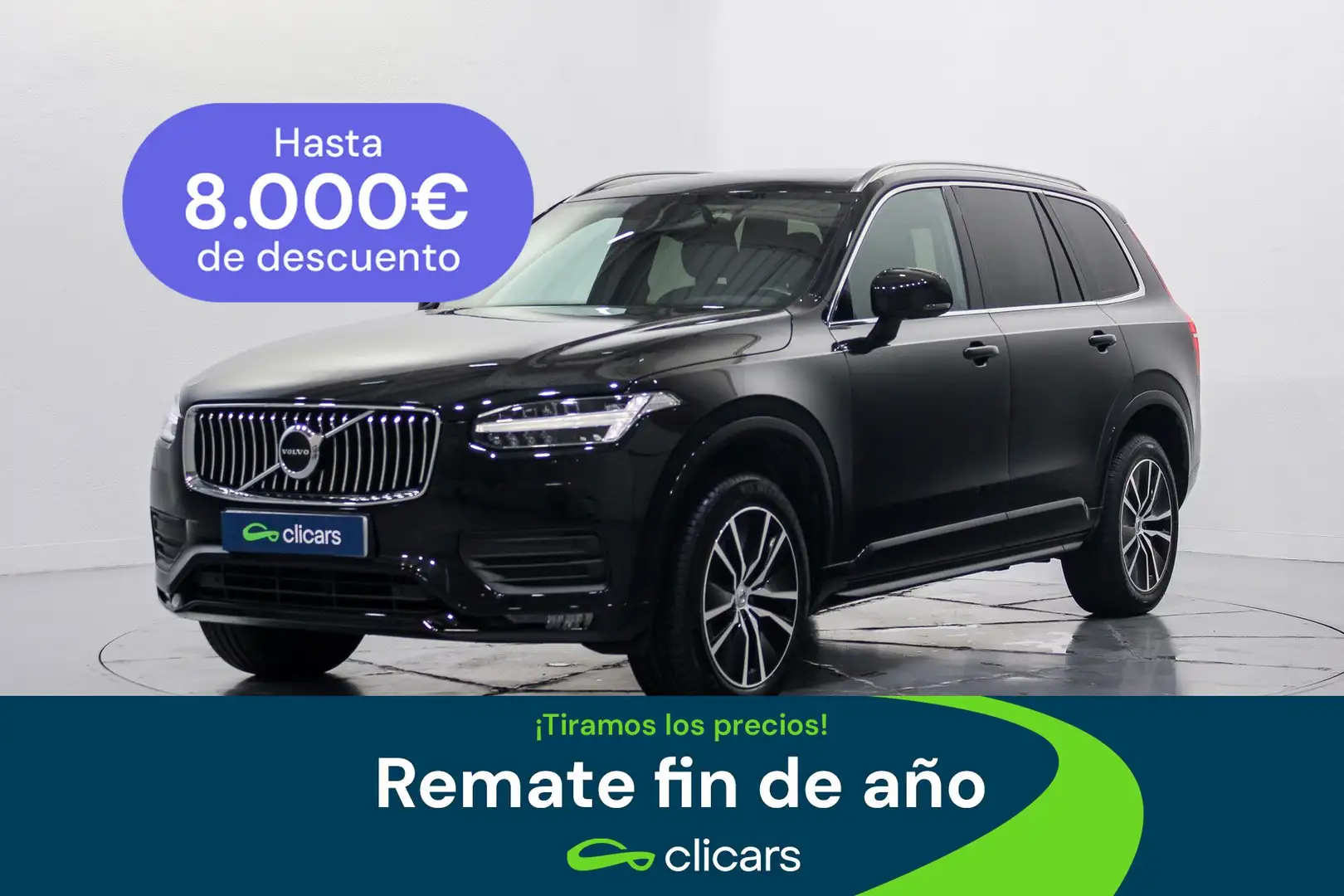 Volvo XC90 B5 Business Plus 7pl. AWD Aut. Noir - 1