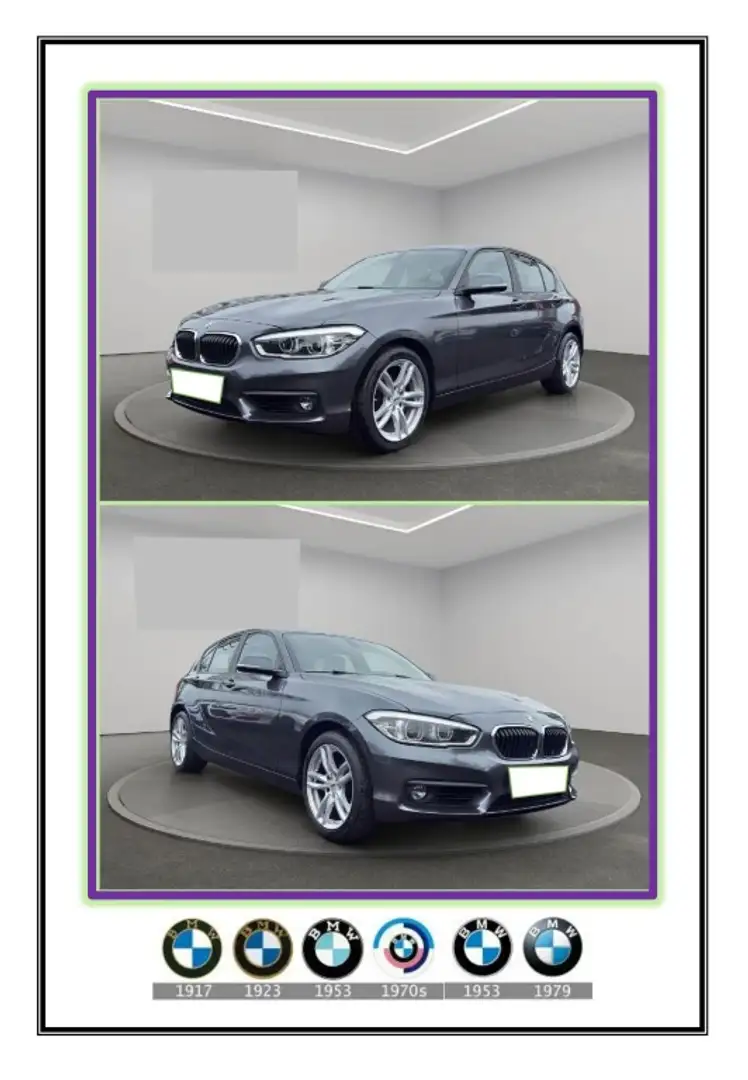 BMW 118 118dA Gris - 2