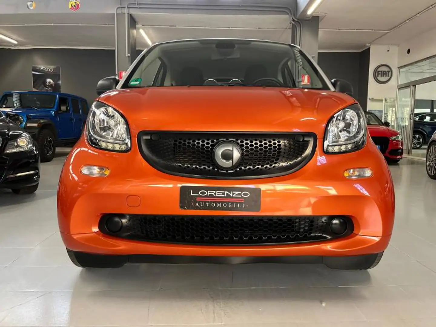 smart forTwo Fortwo 1.0 Passion 71cv KM 64000 Arancione - 2
