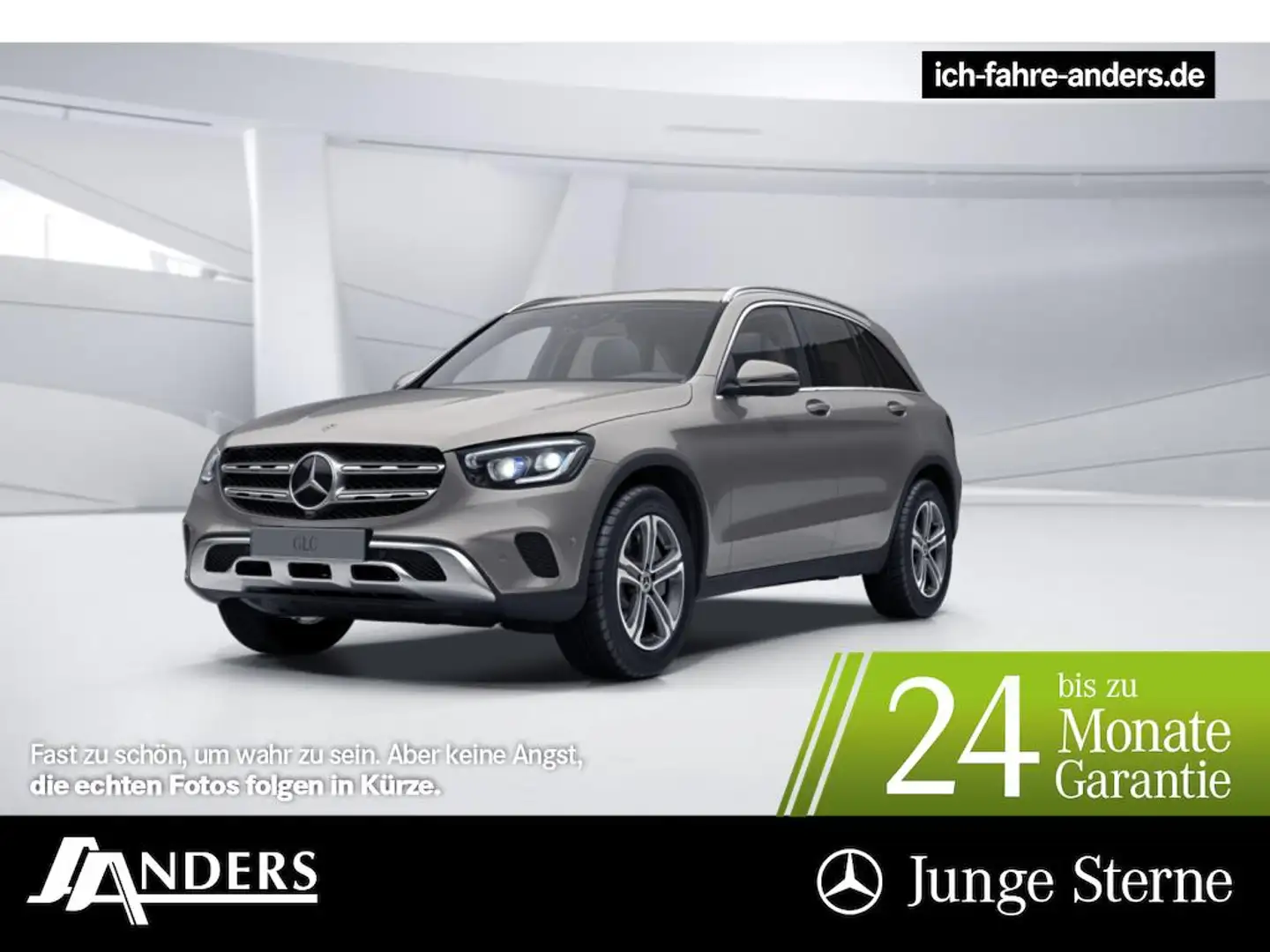Mercedes-Benz GLC 400 d 4M AMG-Int+Distr+AHK+M-BEAM+360+EASY-P Silber - 1