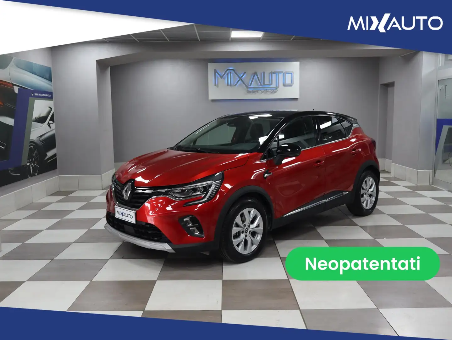 Renault Captur 1.6 Full Hybrid E-Tech 145 CV Intens Rot - 1