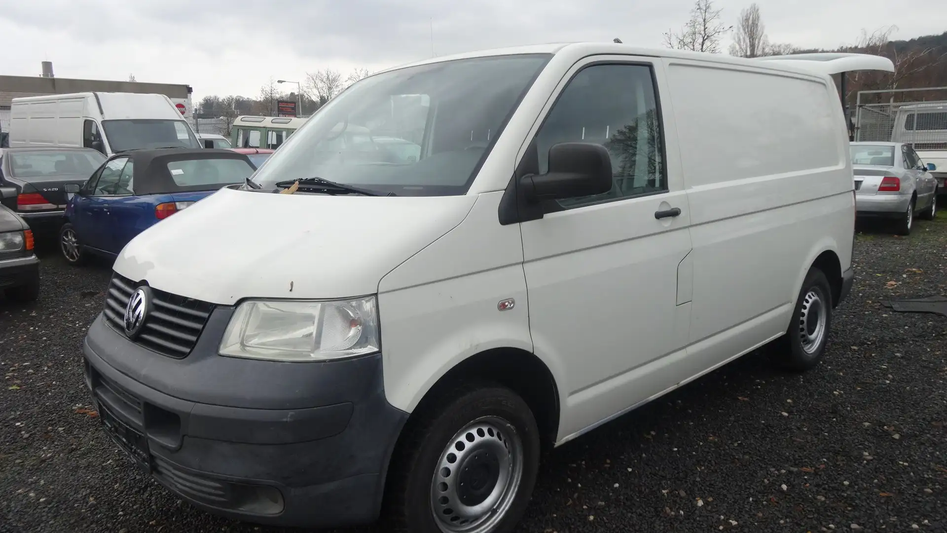 Volkswagen T5 Kombi Kasten Weiß - 1
