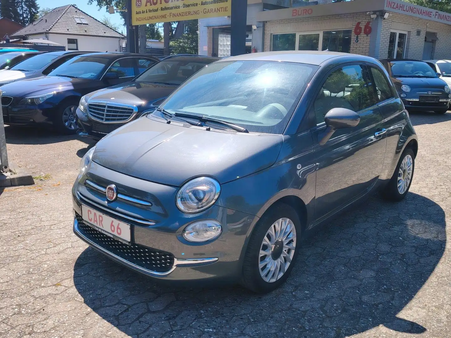 Fiat 500 / 1. Hand / Einparkhilfe / Grijs - 1