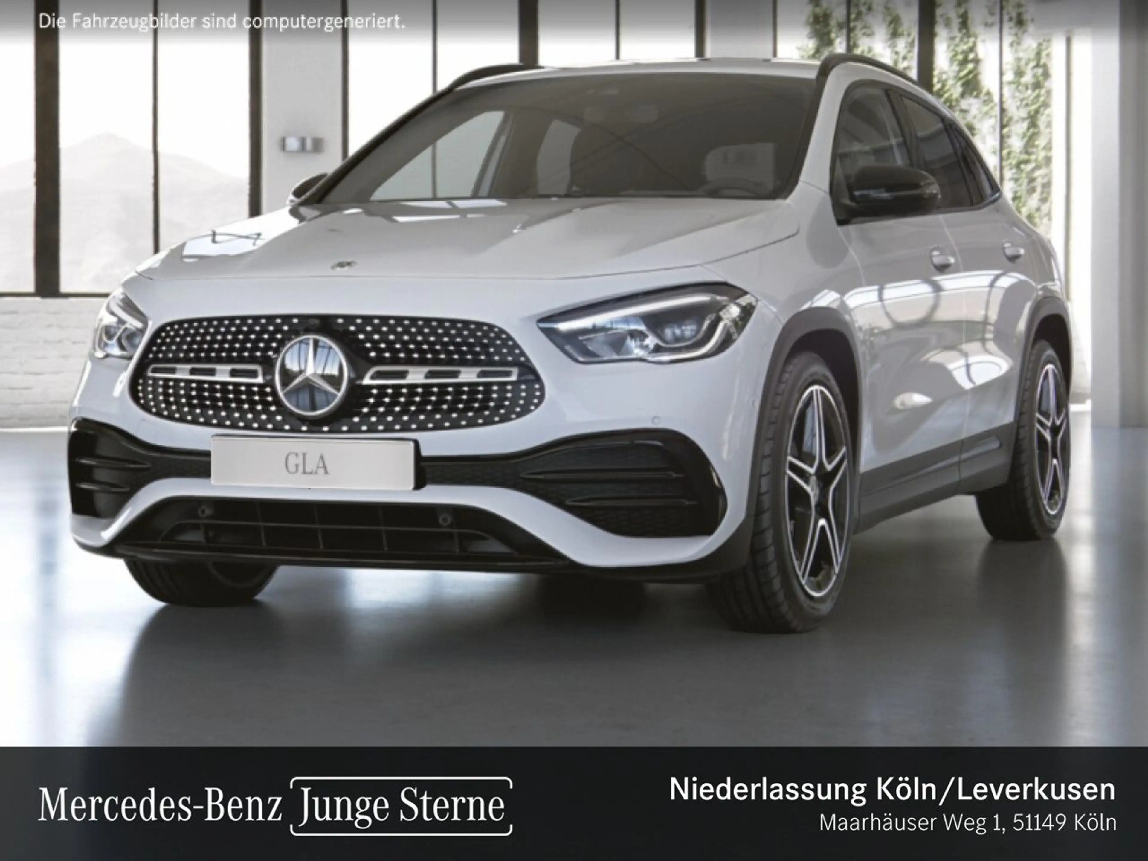 Mercedes-Benz GLA 200 AMG+NIGHT+LED+KAMERA+19"+TOTW+7G — photo 2