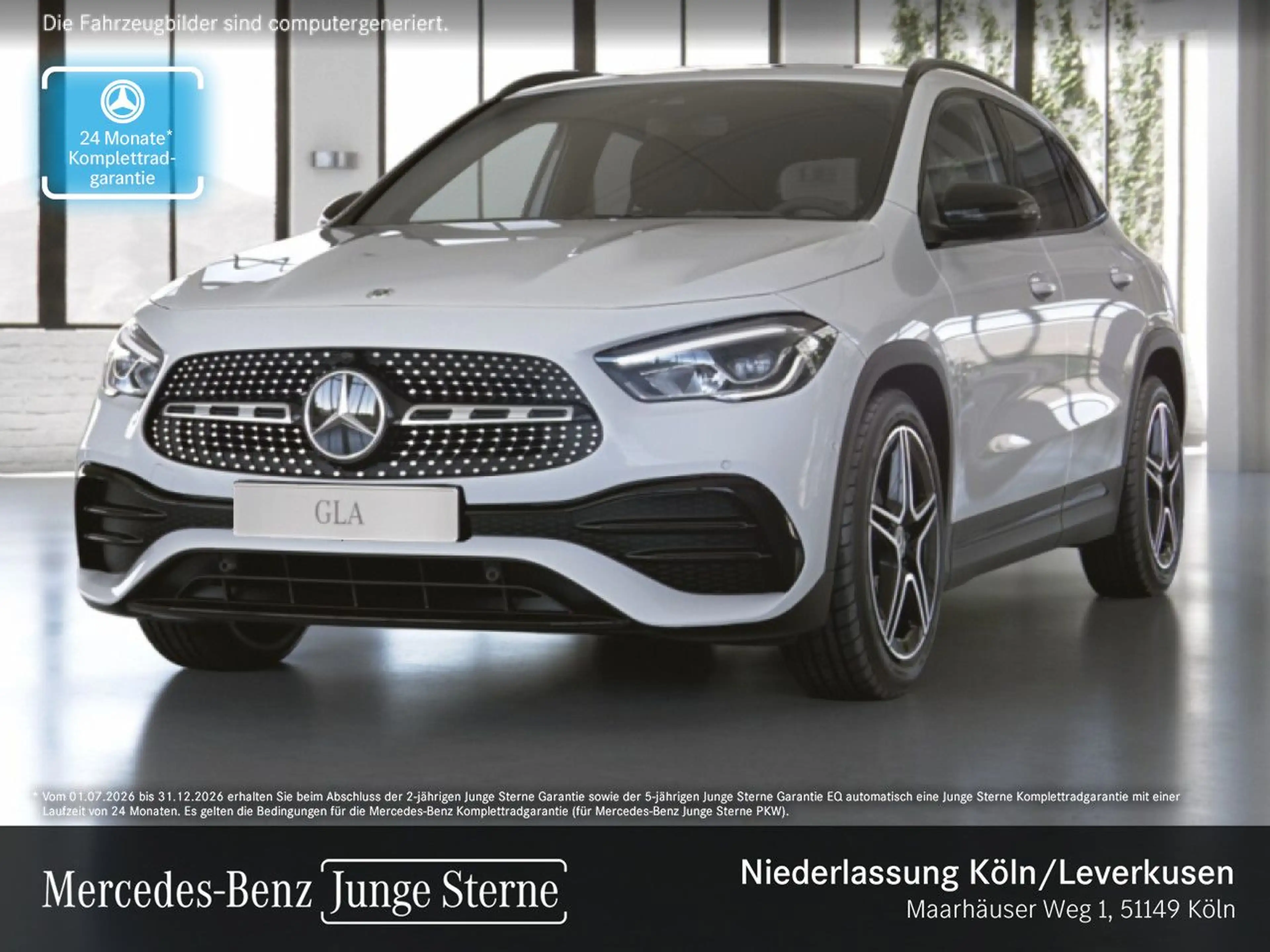 Mercedes-Benz GLA 200 AMG+NIGHT+LED+KAMERA+19"+TOTW+7G