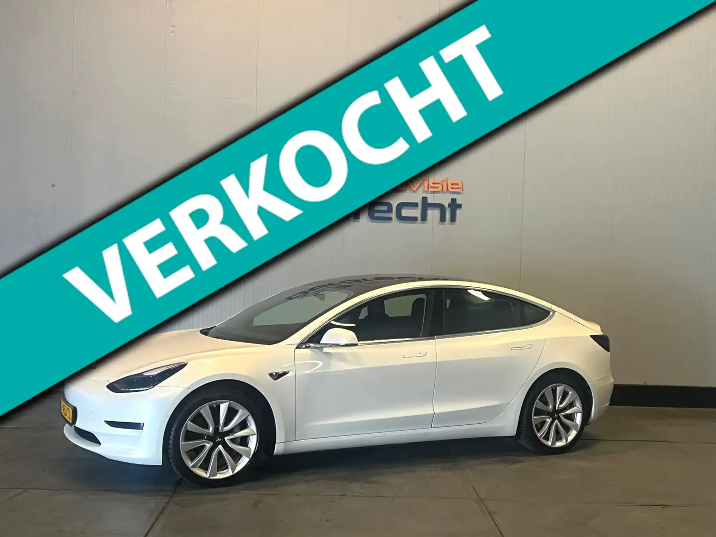 Tesla Model 3 Standard RWD Plus 60 |1e Eigenaar|33.574km|Panoram Wit - 1