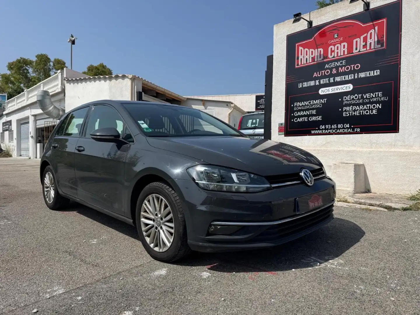 Volkswagen Golf Golf 2.0 16V TDI CR BlueMotion - 150  VII BERLINE  Grijs - 1