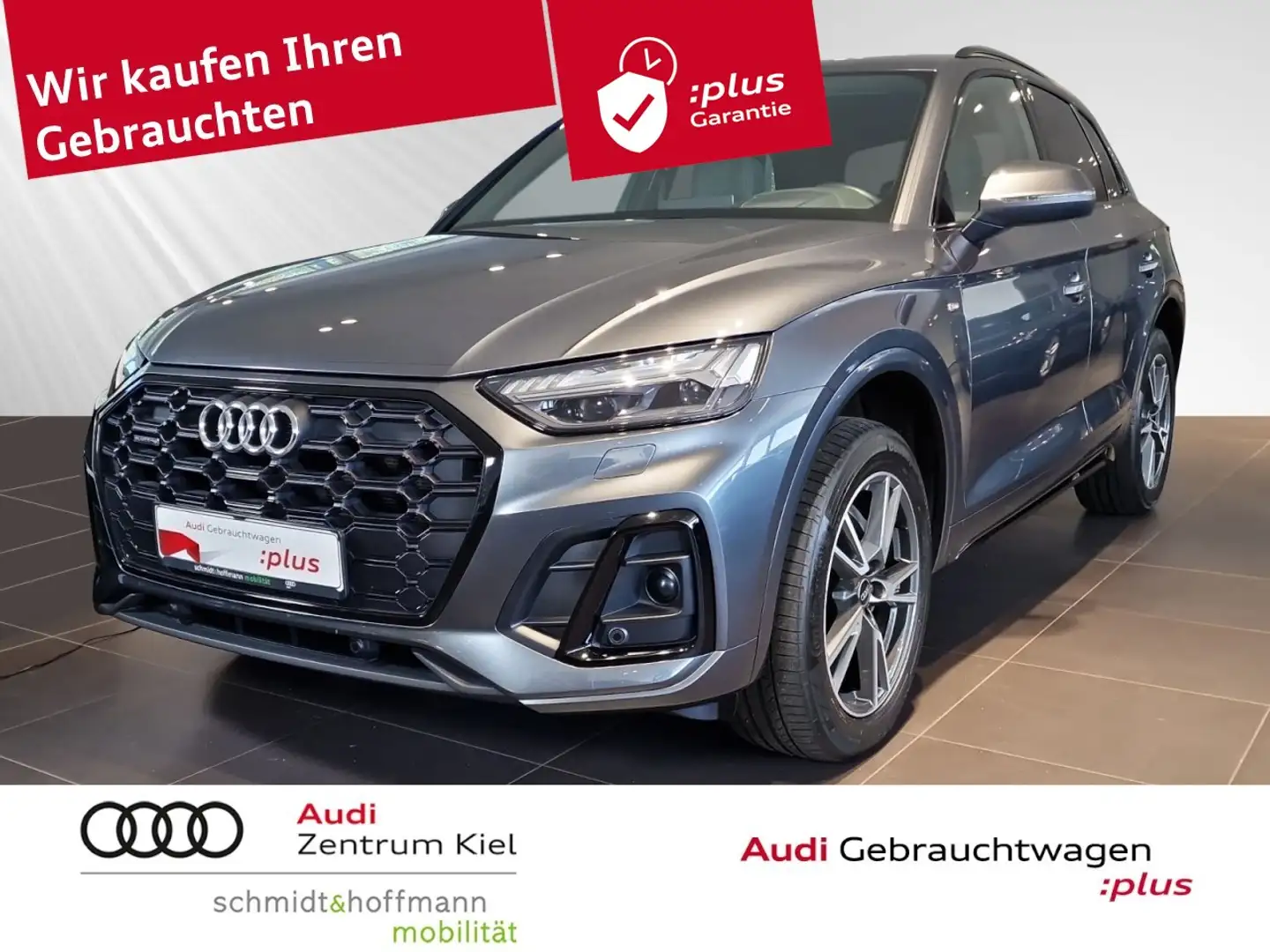 Audi Q5 40 TDI quattro S-line S-tronic Navi+ LED Klima Grau - 1