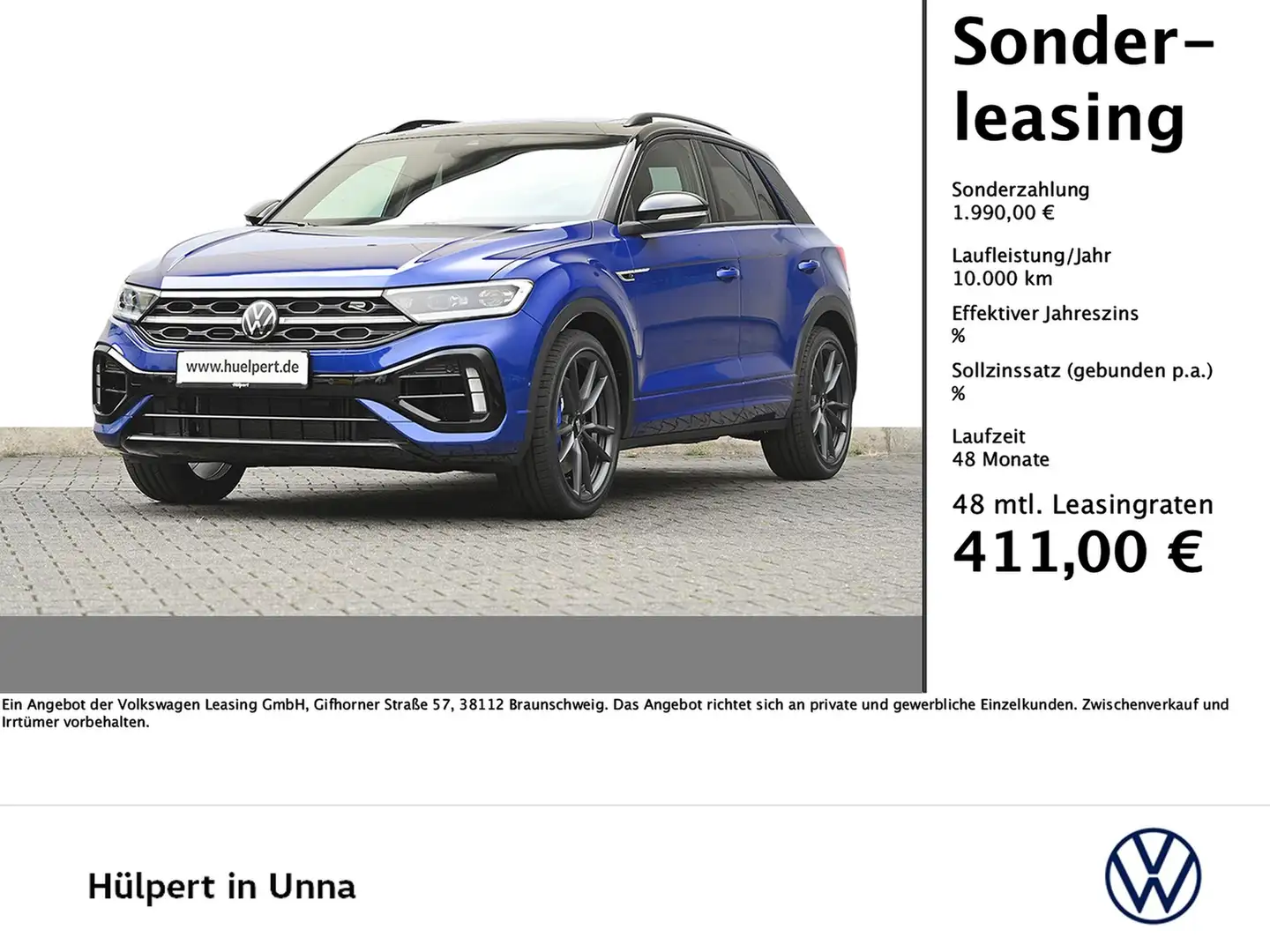 Volkswagen T-Roc R 4X4 AKRAPOVIC BLACKSTYLE Noir - 1