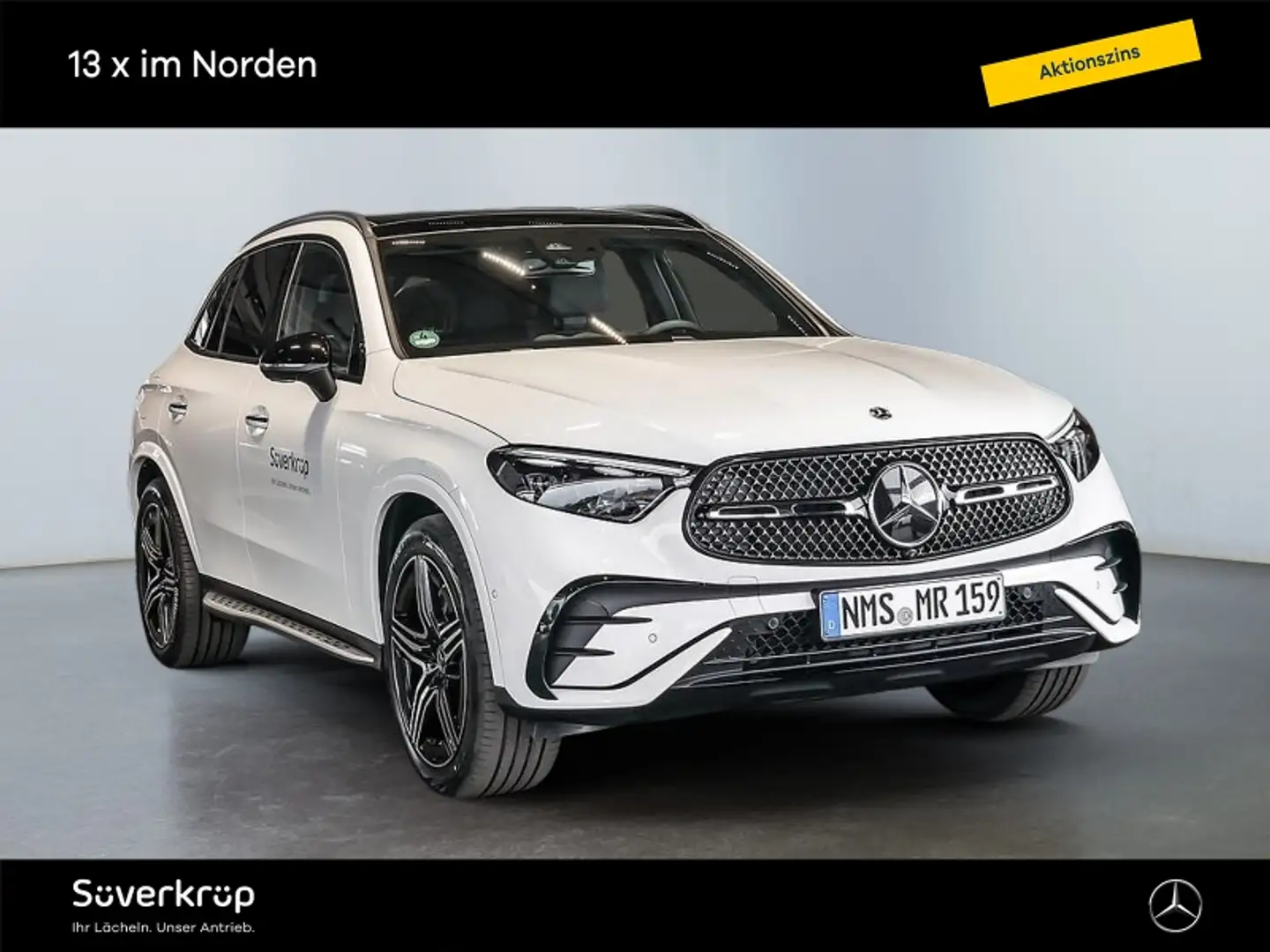 Mercedes-Benz GLC 200 d 4M Weiß - 2